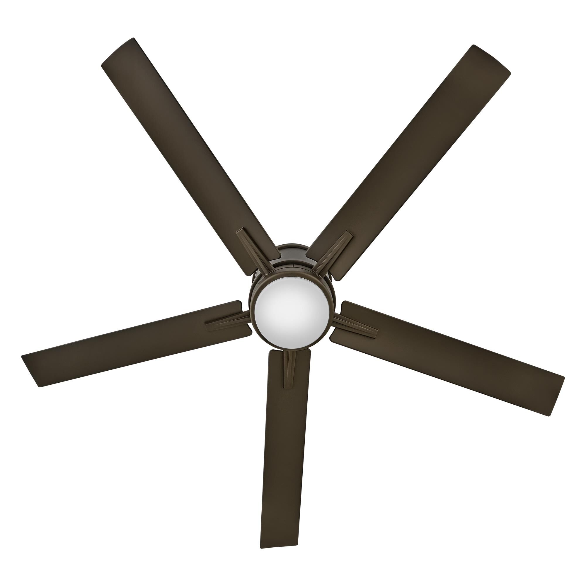 Vail Outdoor Rated 52 Inch Flush Mount Fan with Light Kit by Hinkley Lighting
