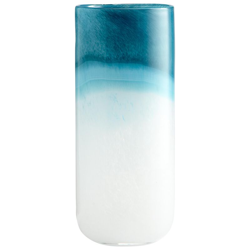 Turquoise Cloud Vase by Cyan Design