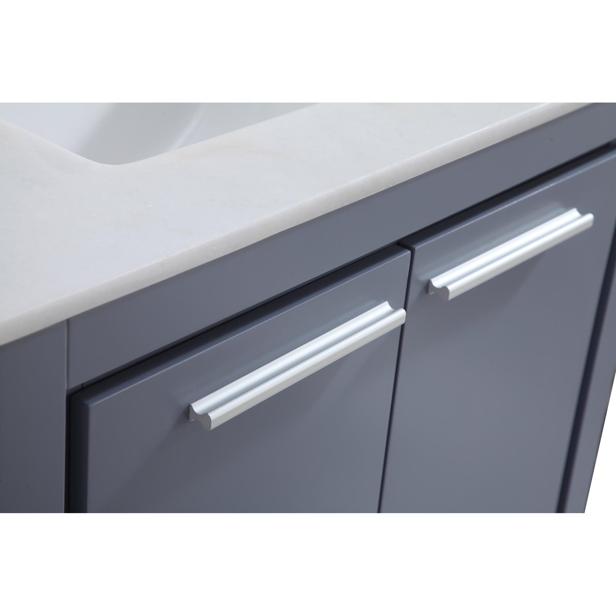 Shown in Grey finish