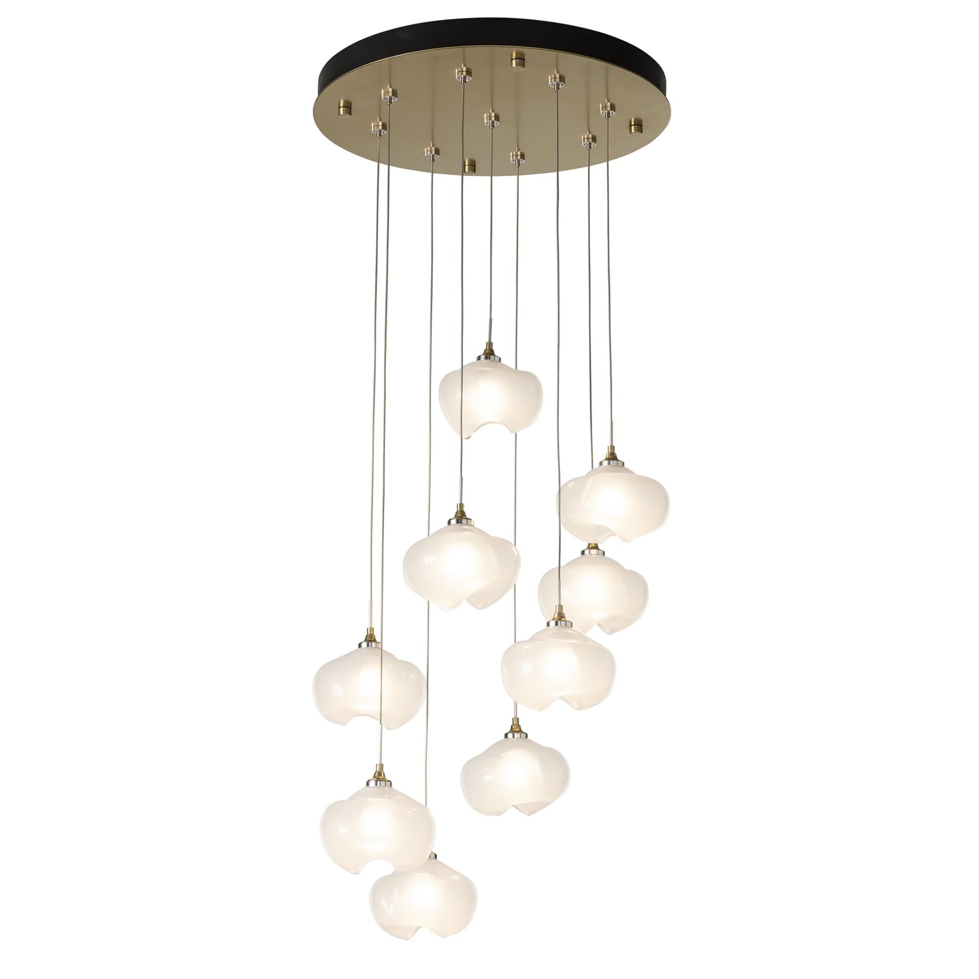 Ume 21 Inch Multi Light Pendant by Hubbardton Forge