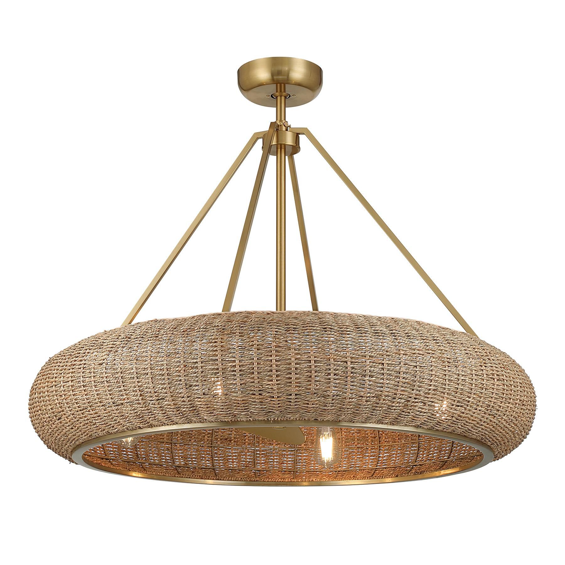 Breegan Jane Gaia 40 Inch Chandelier Ceiling Fan by Savoy House