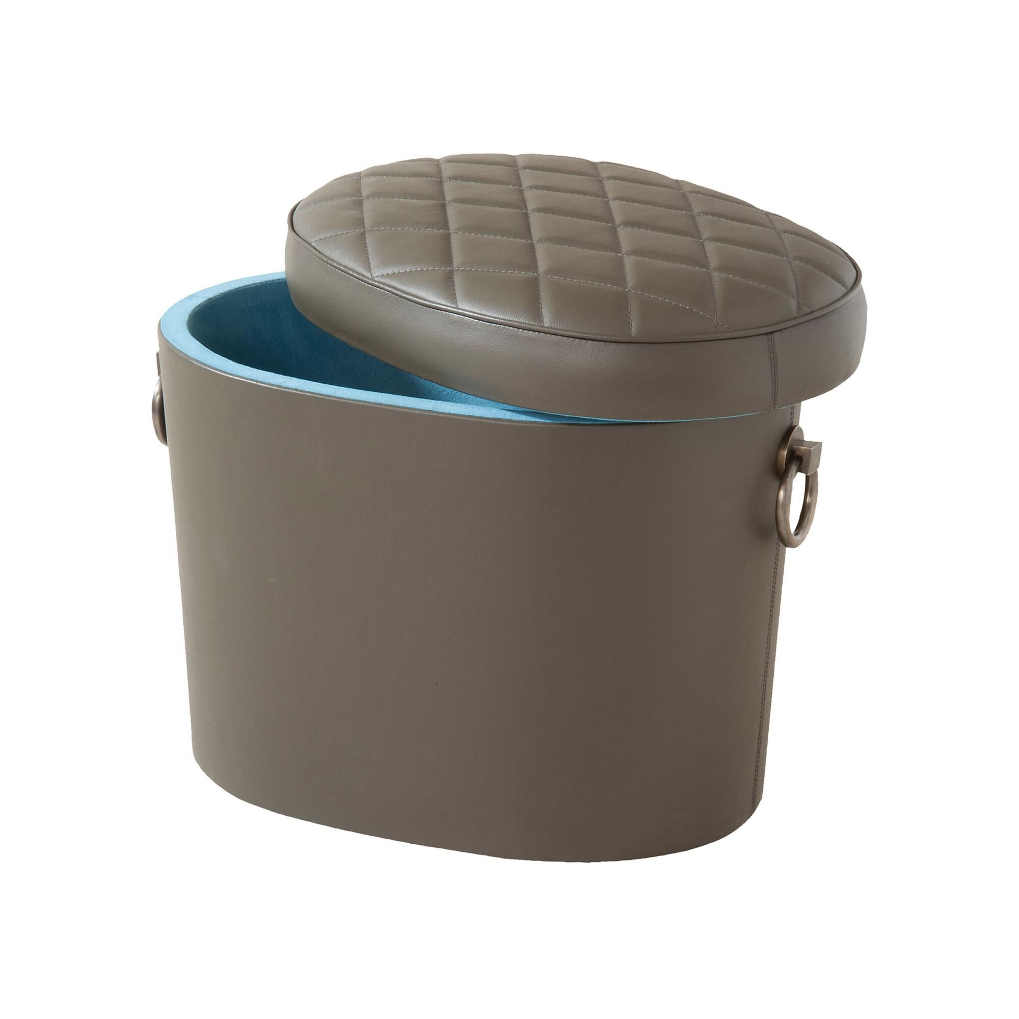 Oval 16 Inch Ottoman by ELK Home