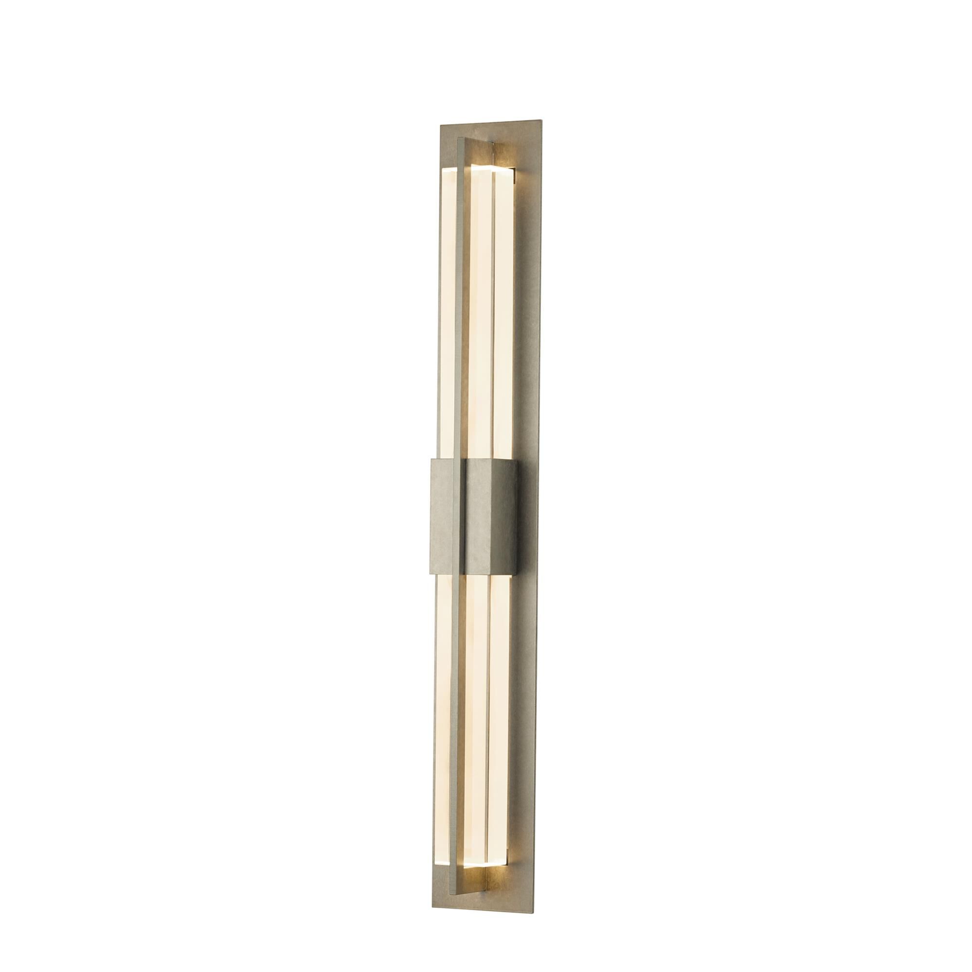 Double Axis 37 Inch Tall 2 Light LED Outdoor Wall Light by Hubbardton Forge