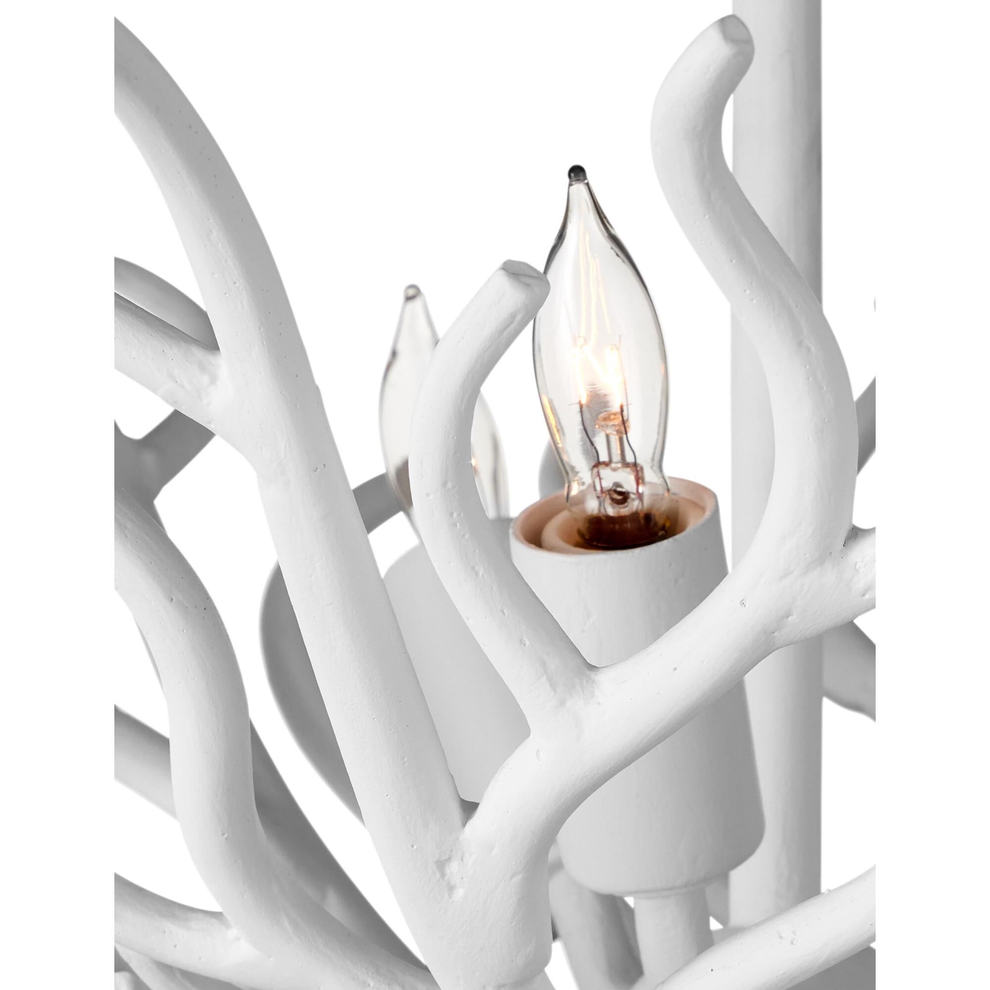 Shown in Gesso White finish