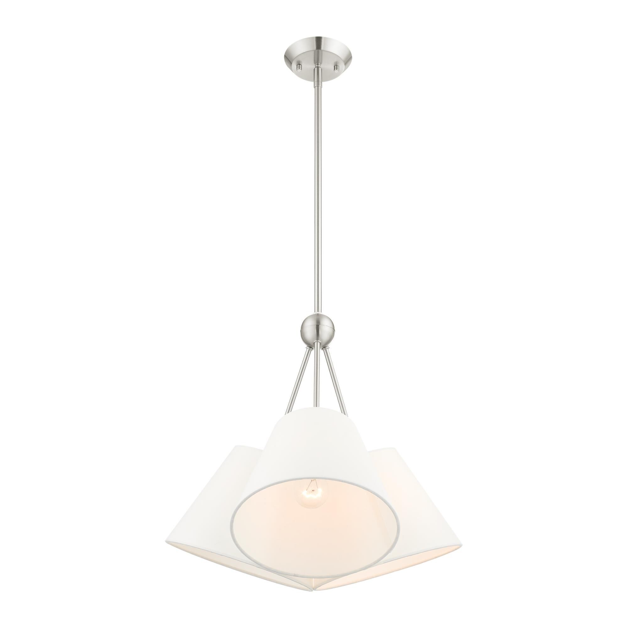 Prato 3 Light Multi Light Pendant by Livex Lighting