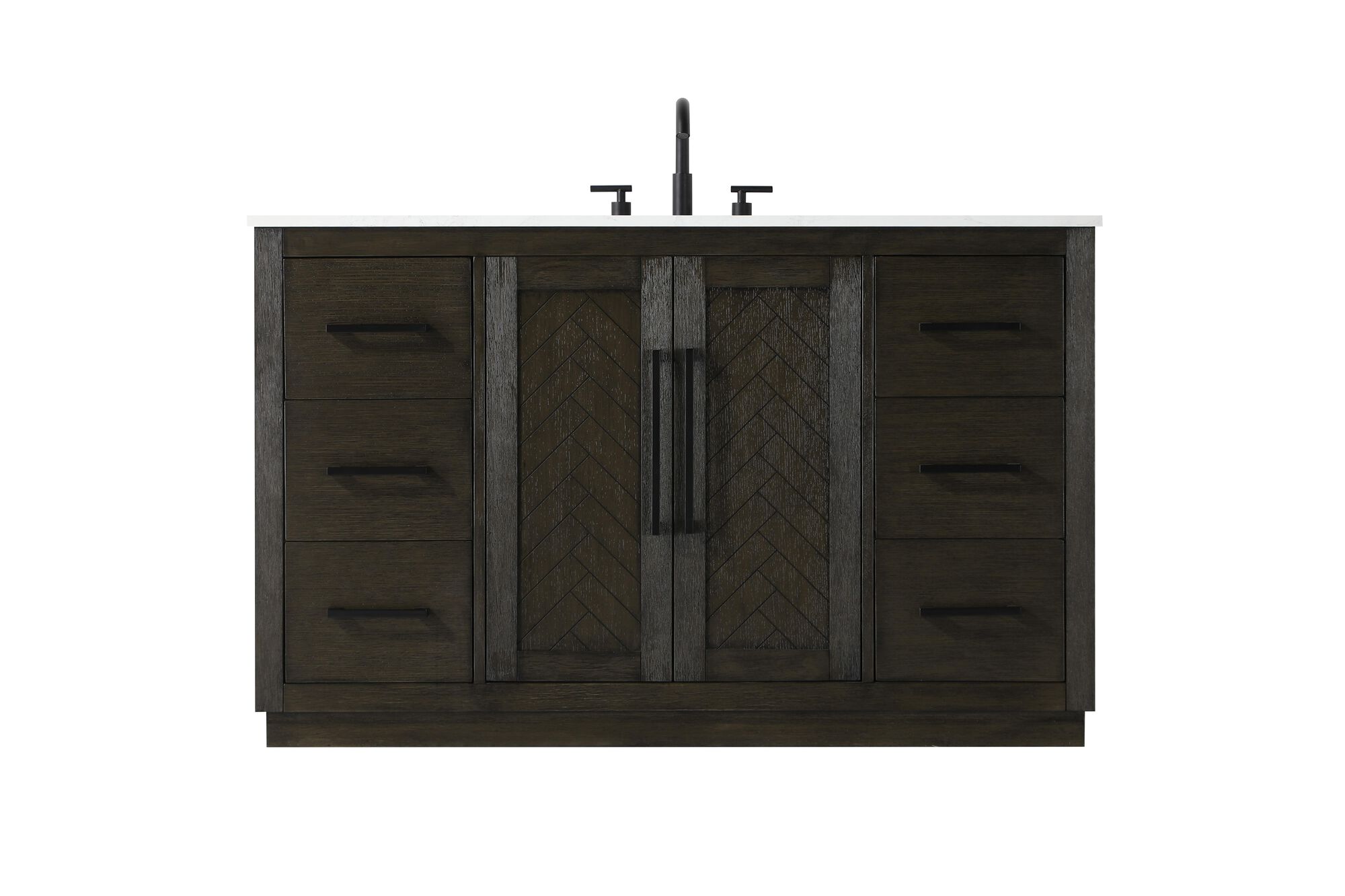 Shown in Chocolate Oak finish