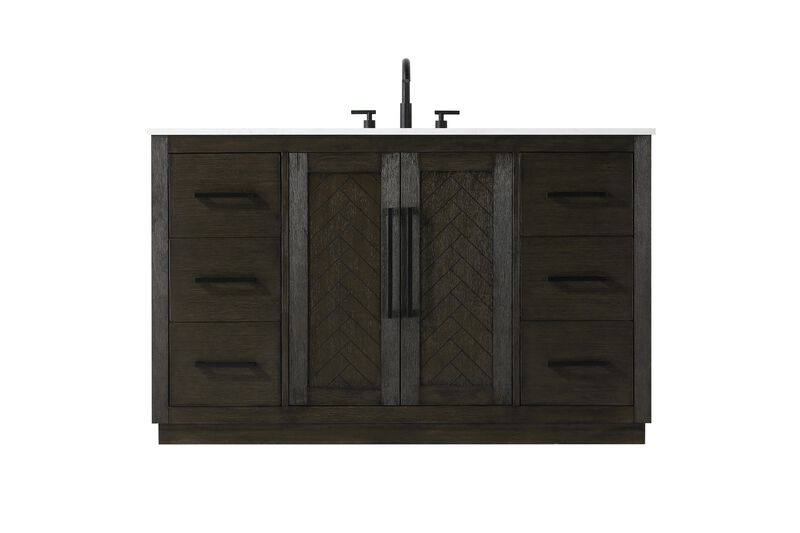 Chase 54 Inch Bath Vanity by Elegant Dcor