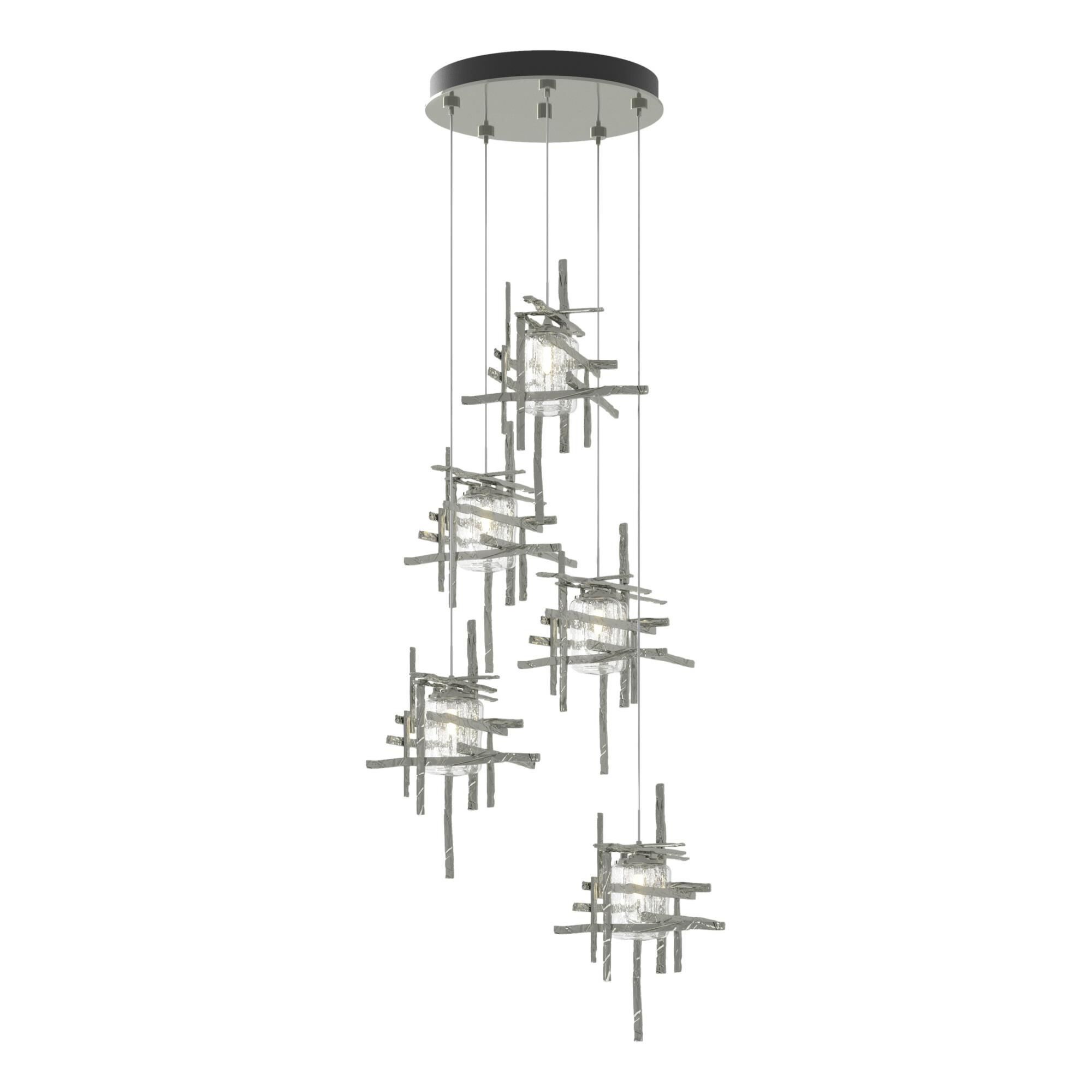 Tura 27 Inch 5 Light Multi Light Pendant,