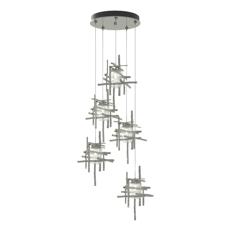 Tura 27 Inch 5 Light Multi Light Pendant by Hubbardton Forge