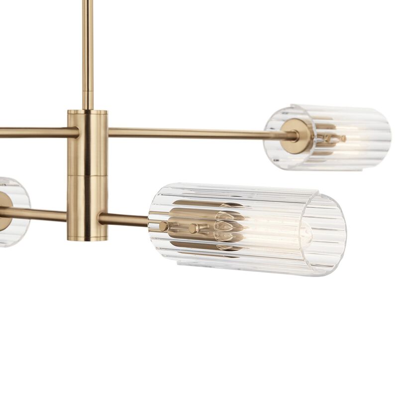 Velestino Medium Linear Chandelier by Kichler