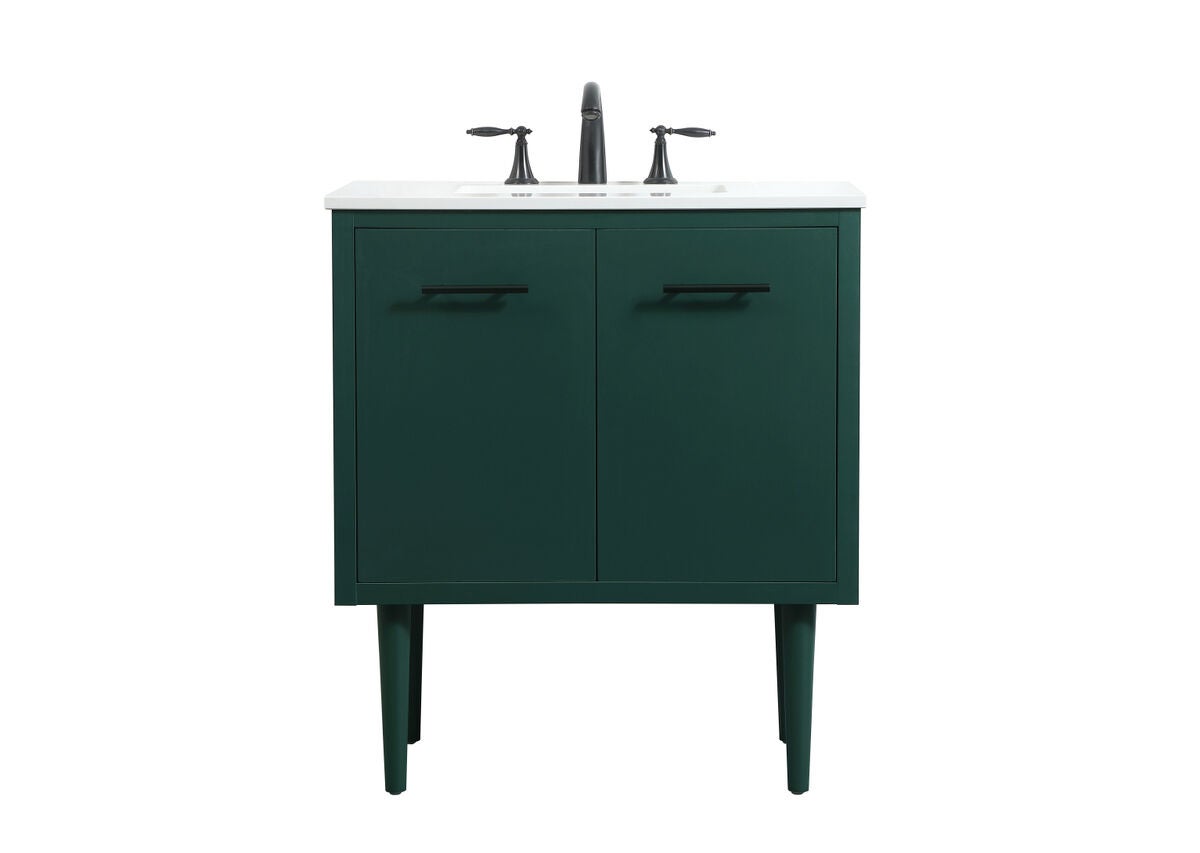 Shown in Green finish