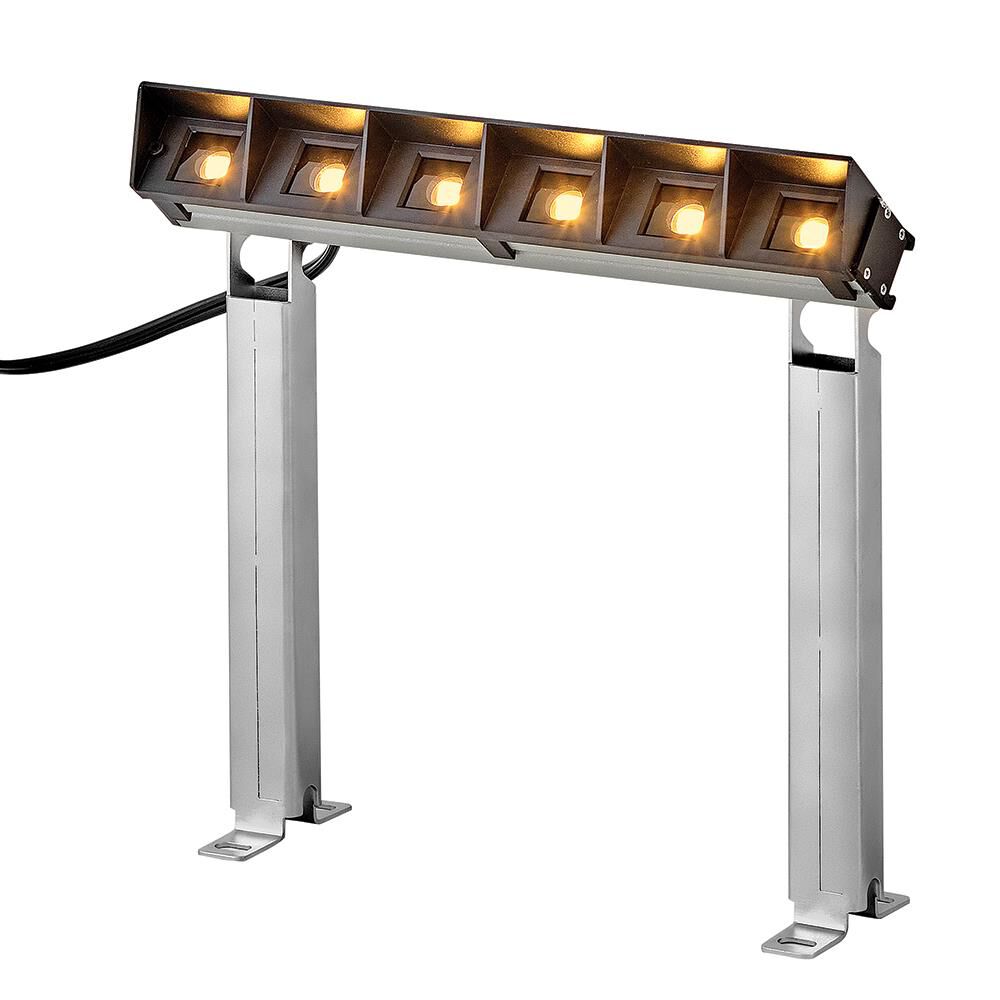 Shown in Antique Brushed Aluminum finish and Clear glass