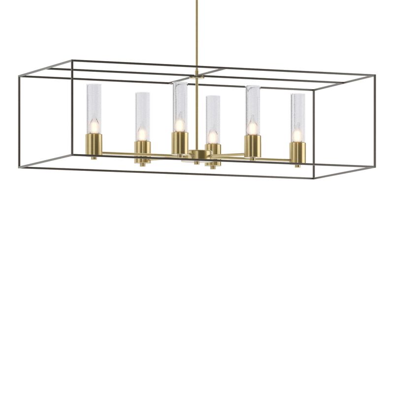 Portico Medium Linear Chandelier by Hubbardton Forge