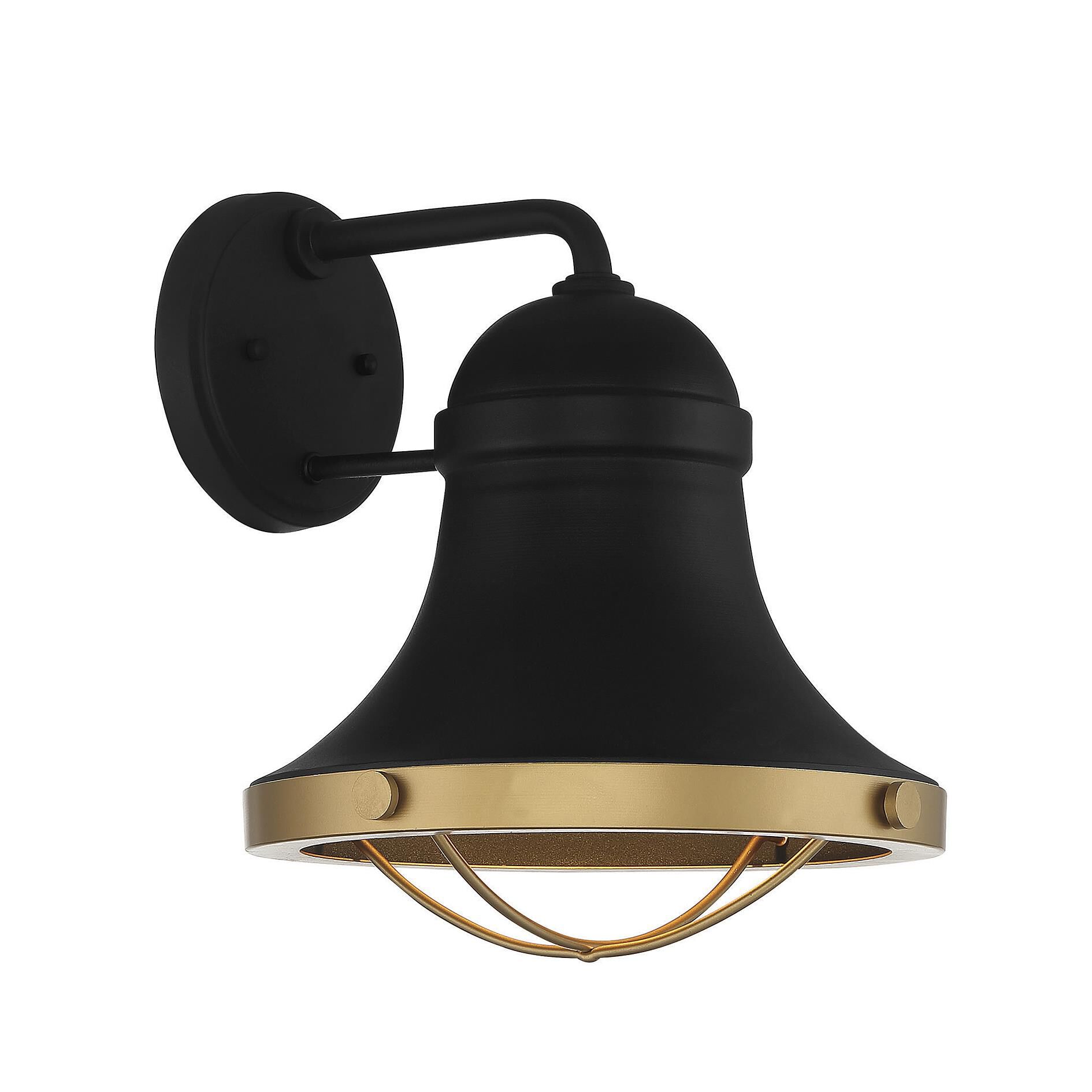 Shown in Textured Black WithWarm Brass Accents finish