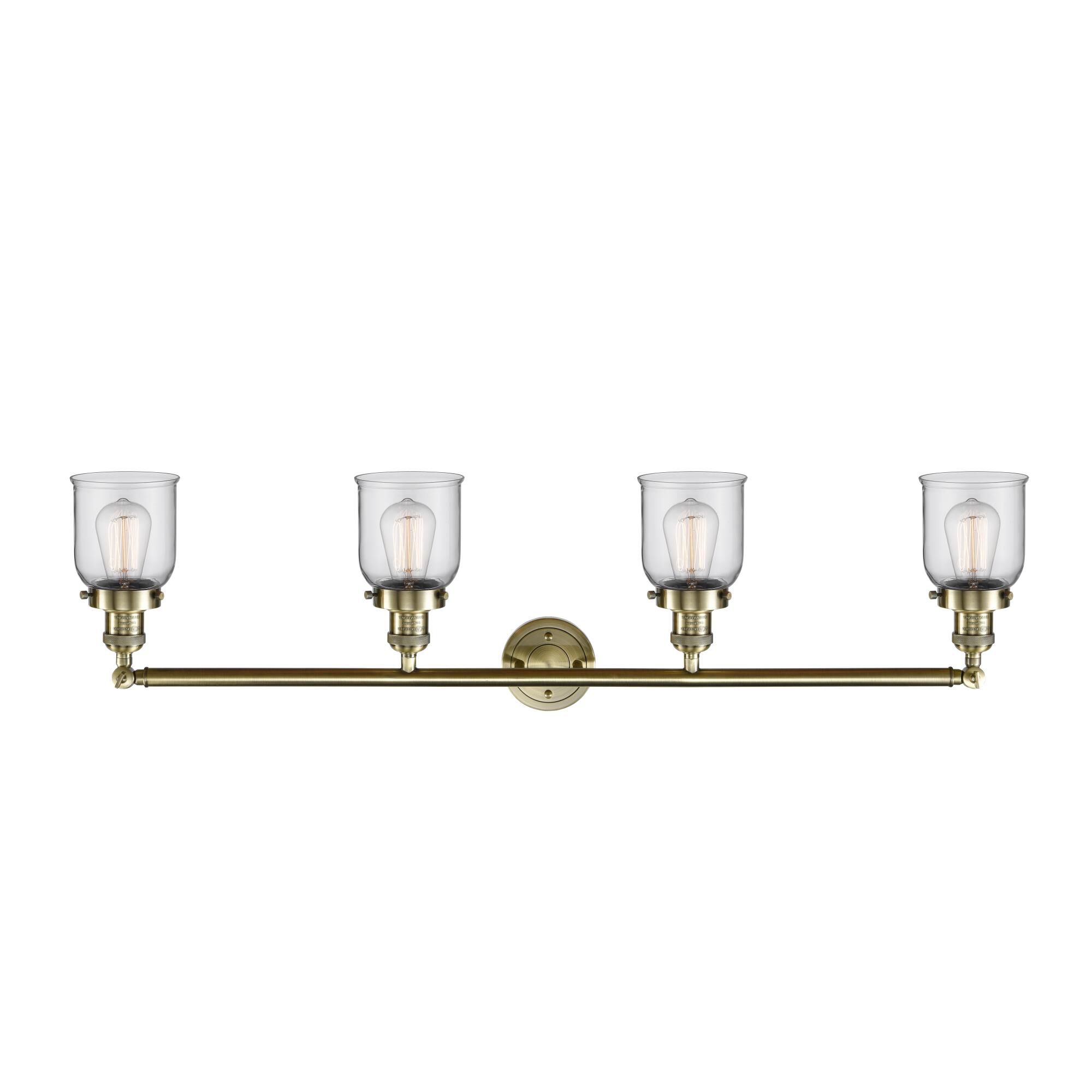 Bruno Marashlian Small Bell 42 Inch 4 Light Bath Vanity Light by Innovations Lighting