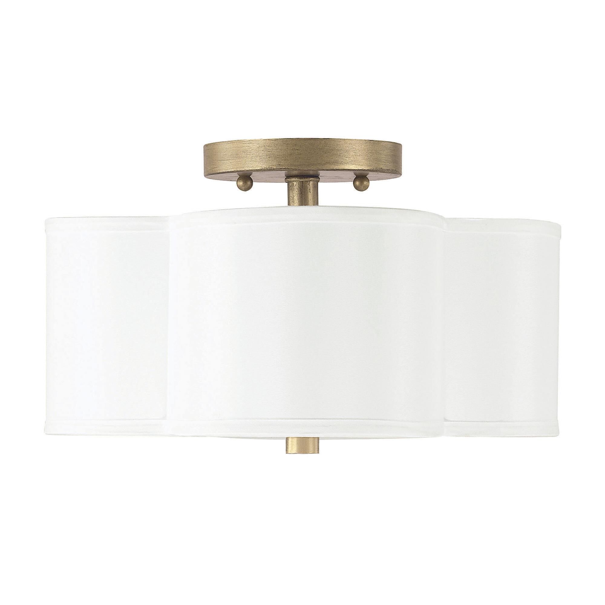 Quinn 12 Inch 2 Light Semi Flush Mount by Capital Lighting Fixture Company