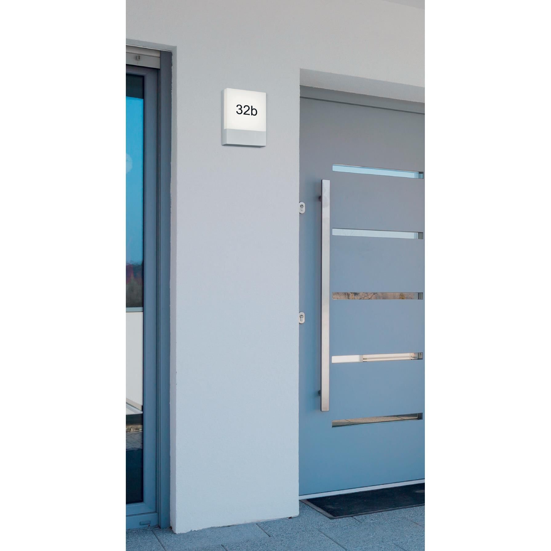 Shown in White finish