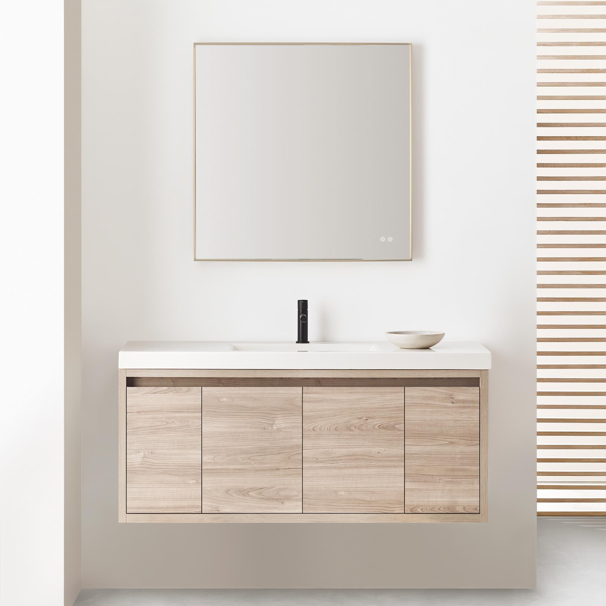 Cadre 30 Inch LED Lighted Mirror,