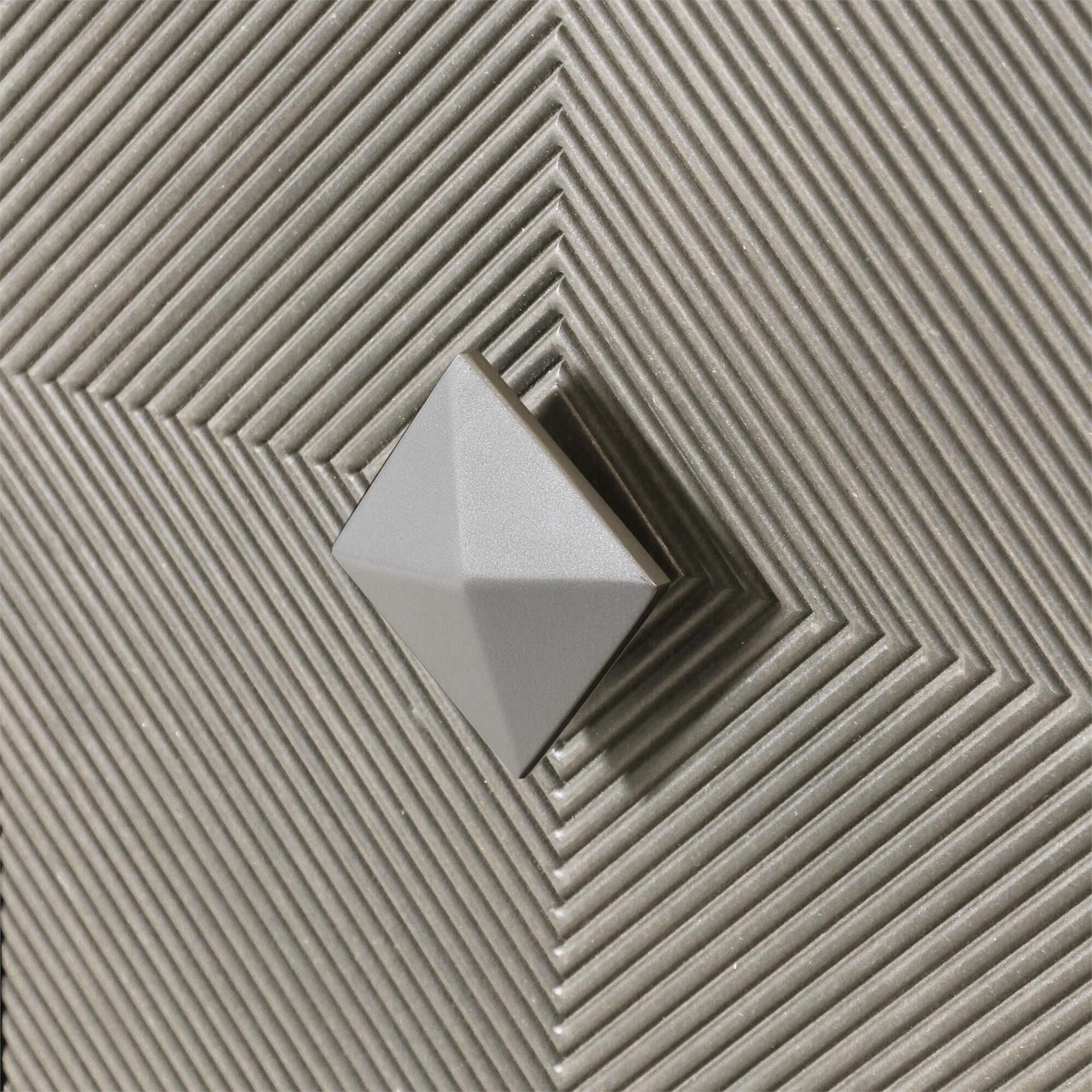Shown in Grey finish