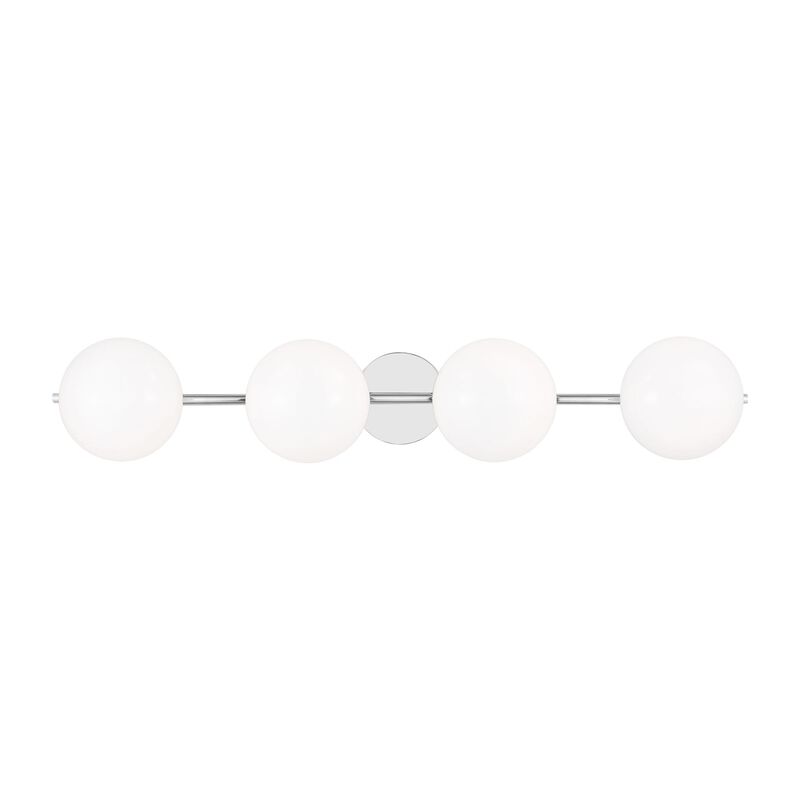 Ellen DeGeneres Lune 37 Inch 4 Light Bath Vanity Light by Visual Comfort Studio