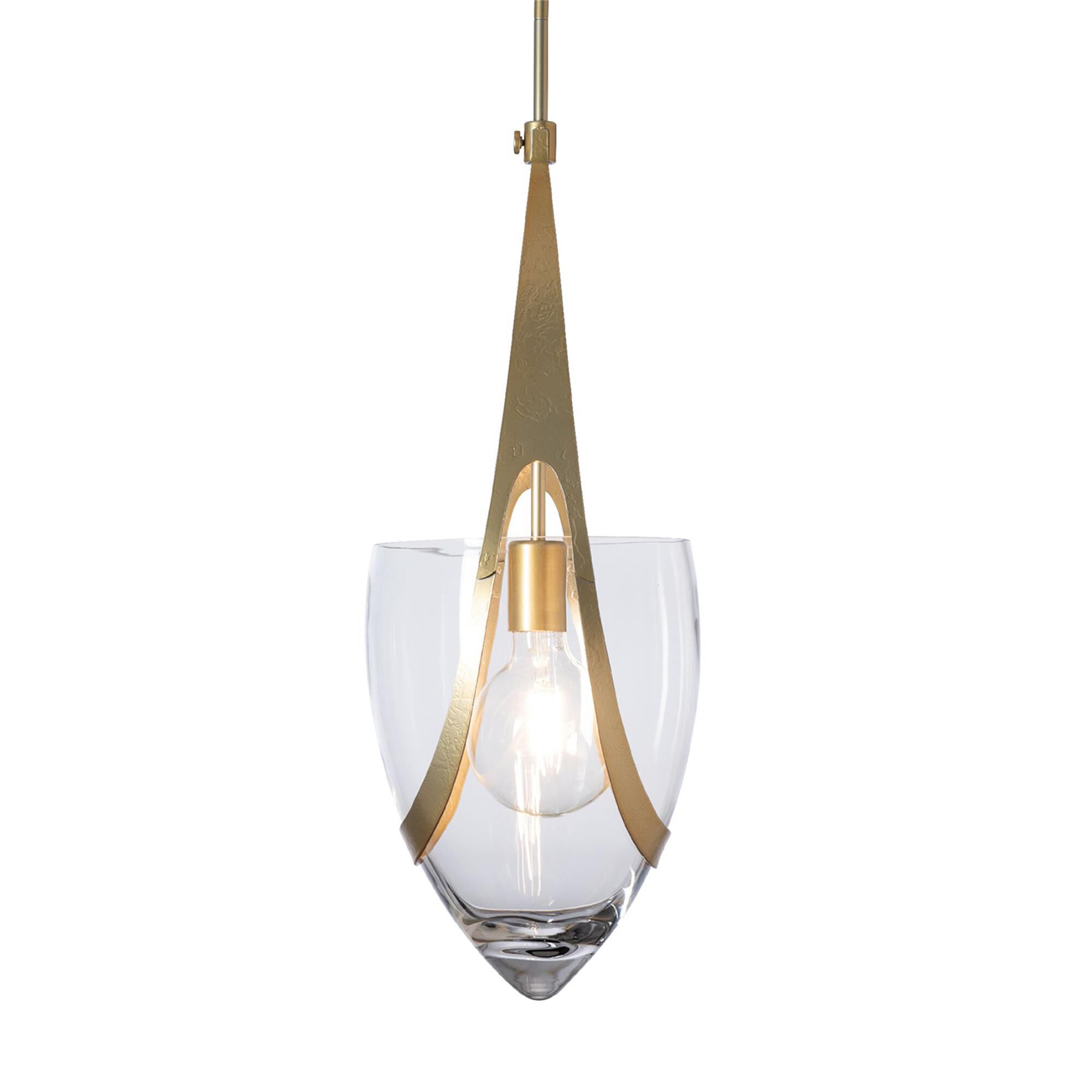 Shown in Modern Brass finish