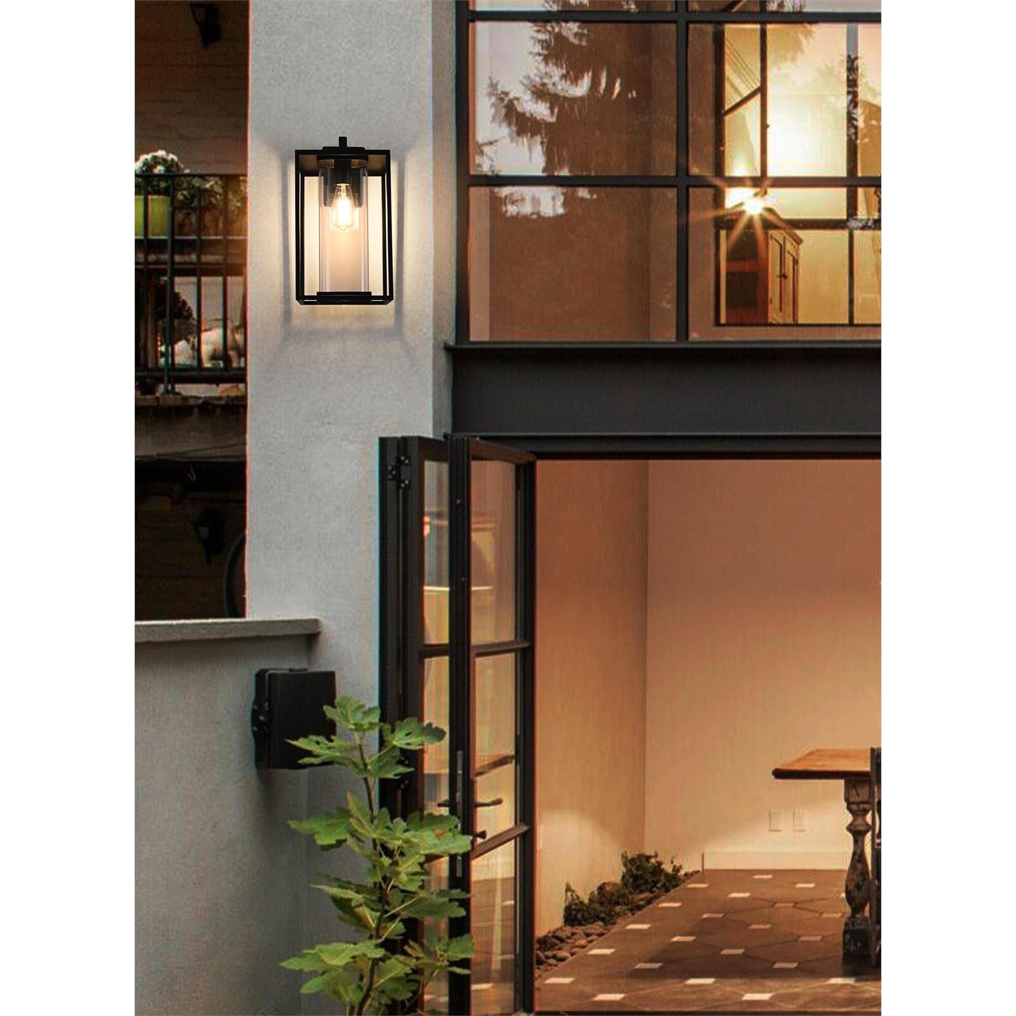 Memphis 17 Inch Outdoor Wall Light,
