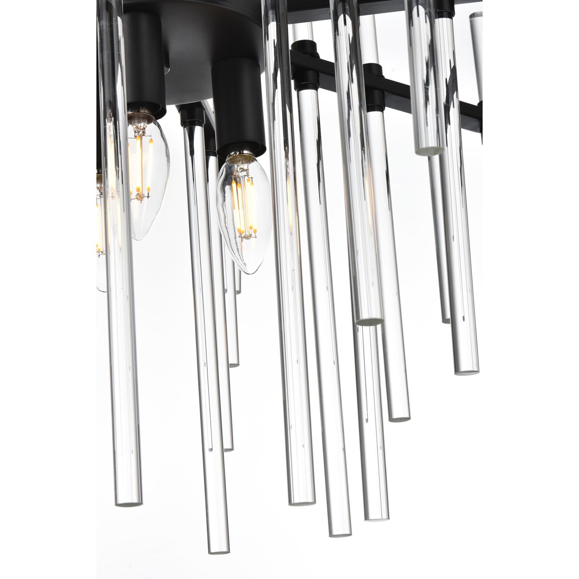 Sienna 23 Inch 6 Light Chandelier by Elegant Lighting