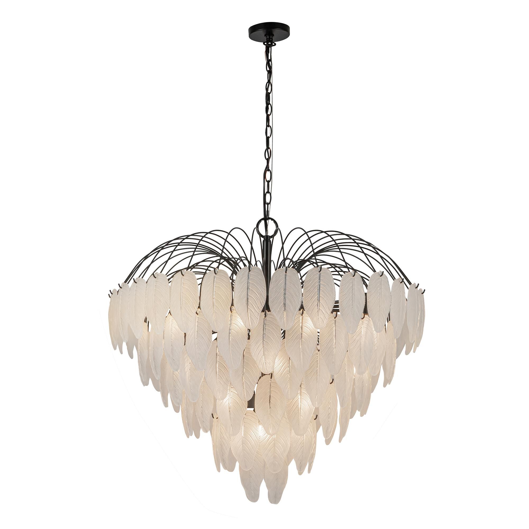 Alessia 32 Inch Chandelier by Artcraft