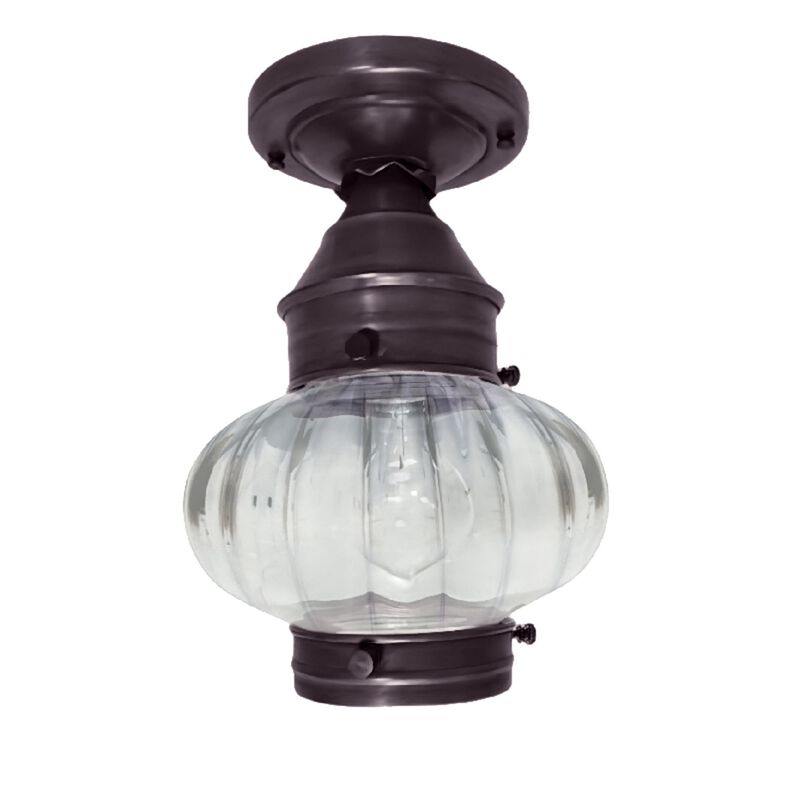 Onion 7 Inch Outdoor Flush Mount by Northeast Lantern