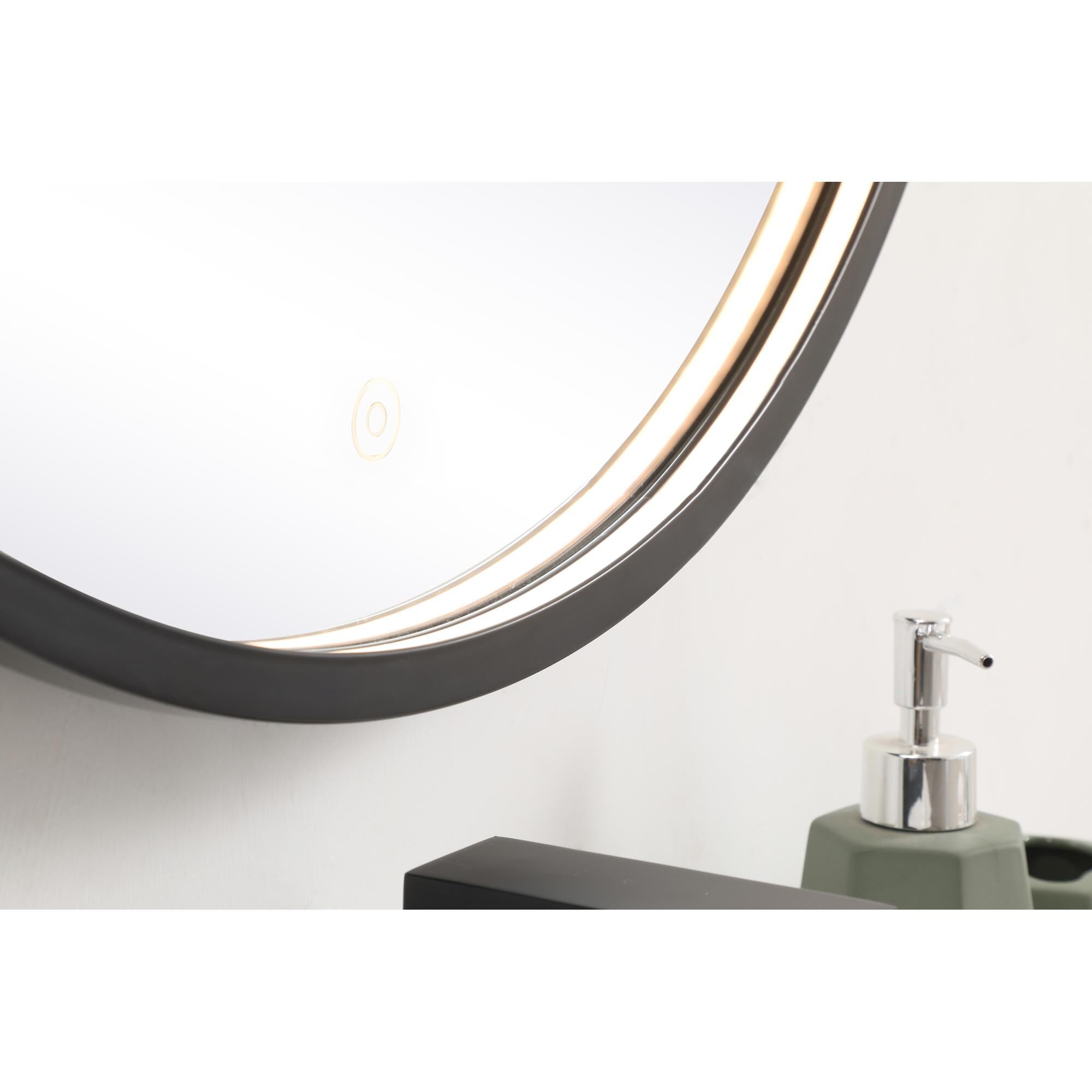 Pier LED Lighted Mirror by Elegant Decor