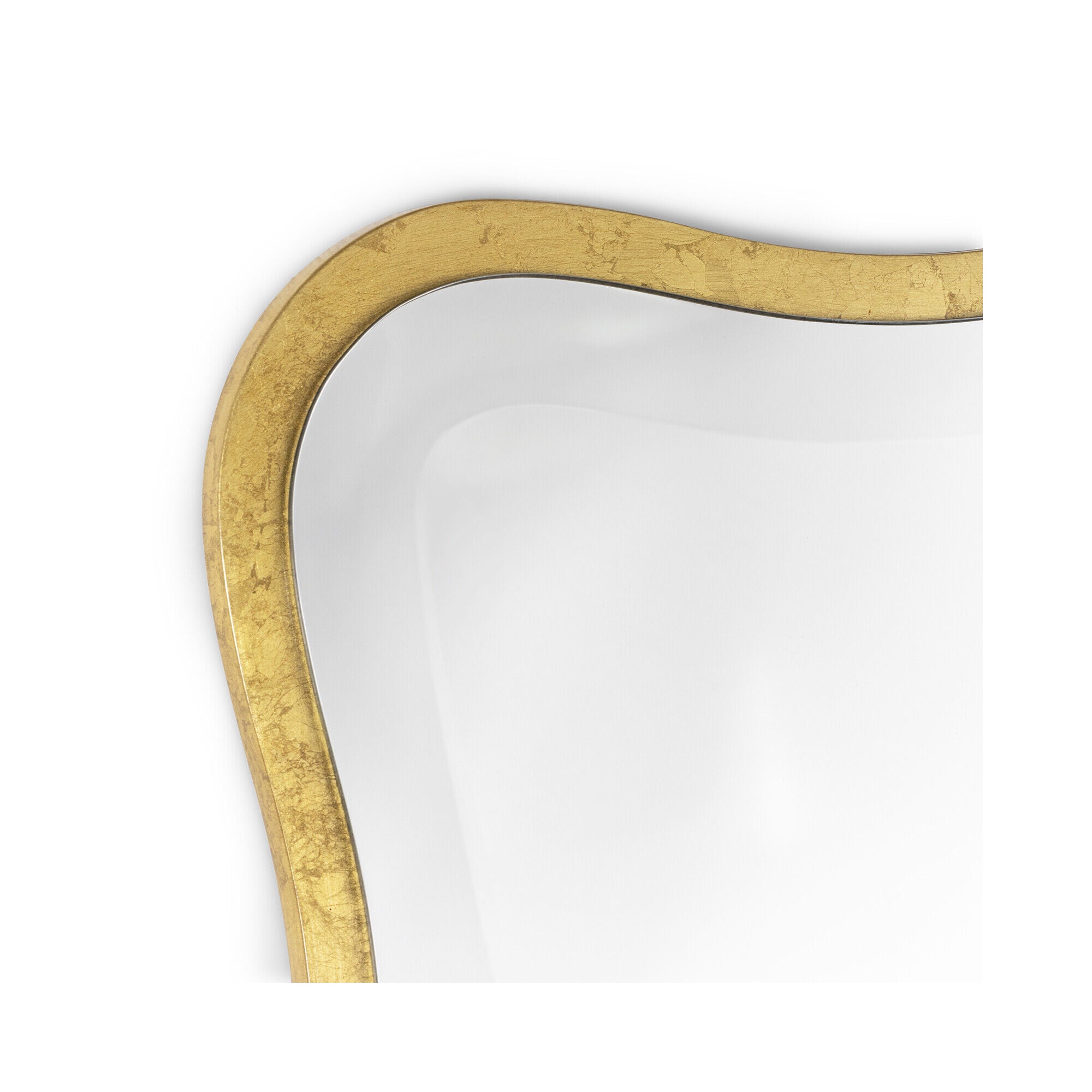 Shown in Gold Leaf finish and - None - shade