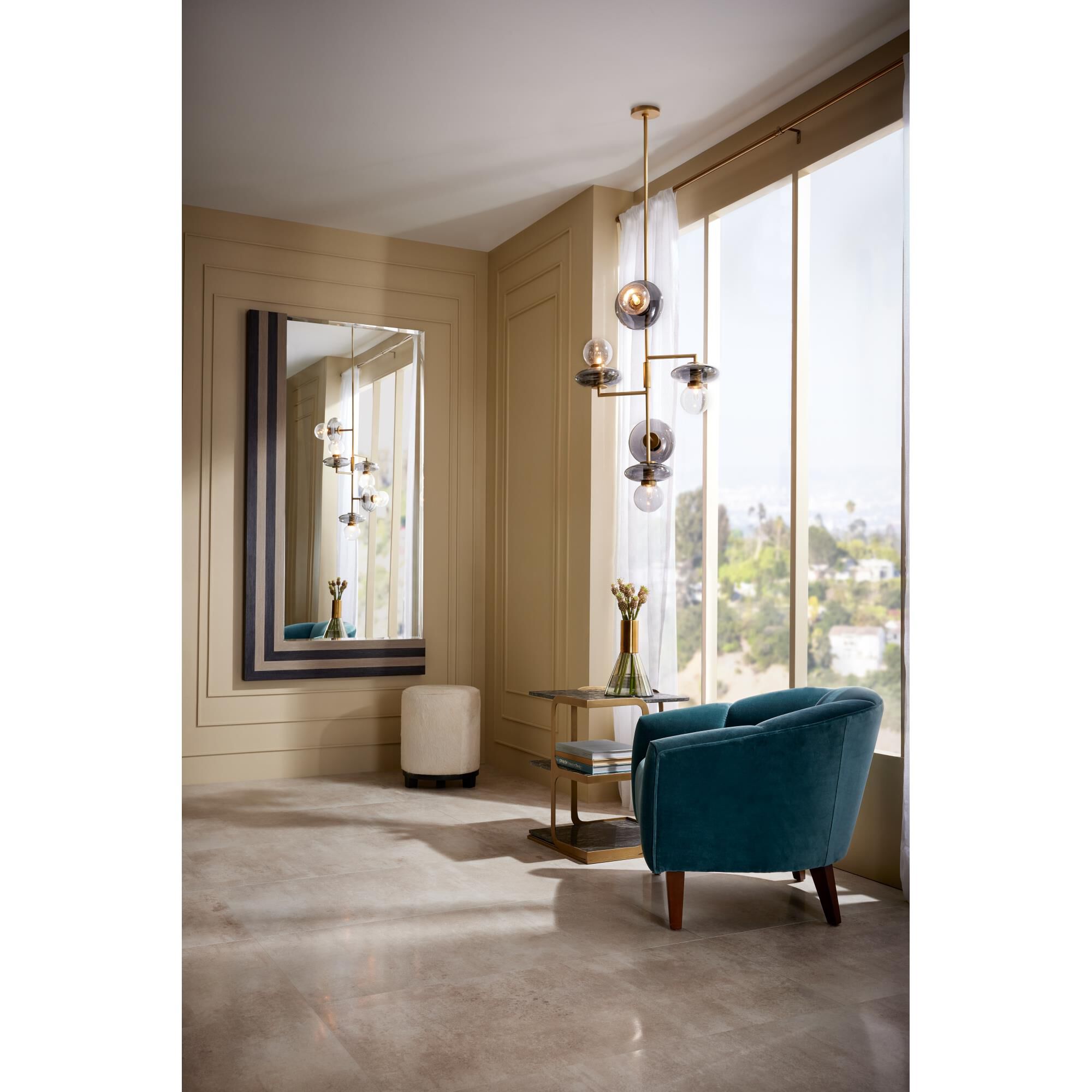 Pimpri 24 Inch 5 Light Chandelier by Arteriors Home