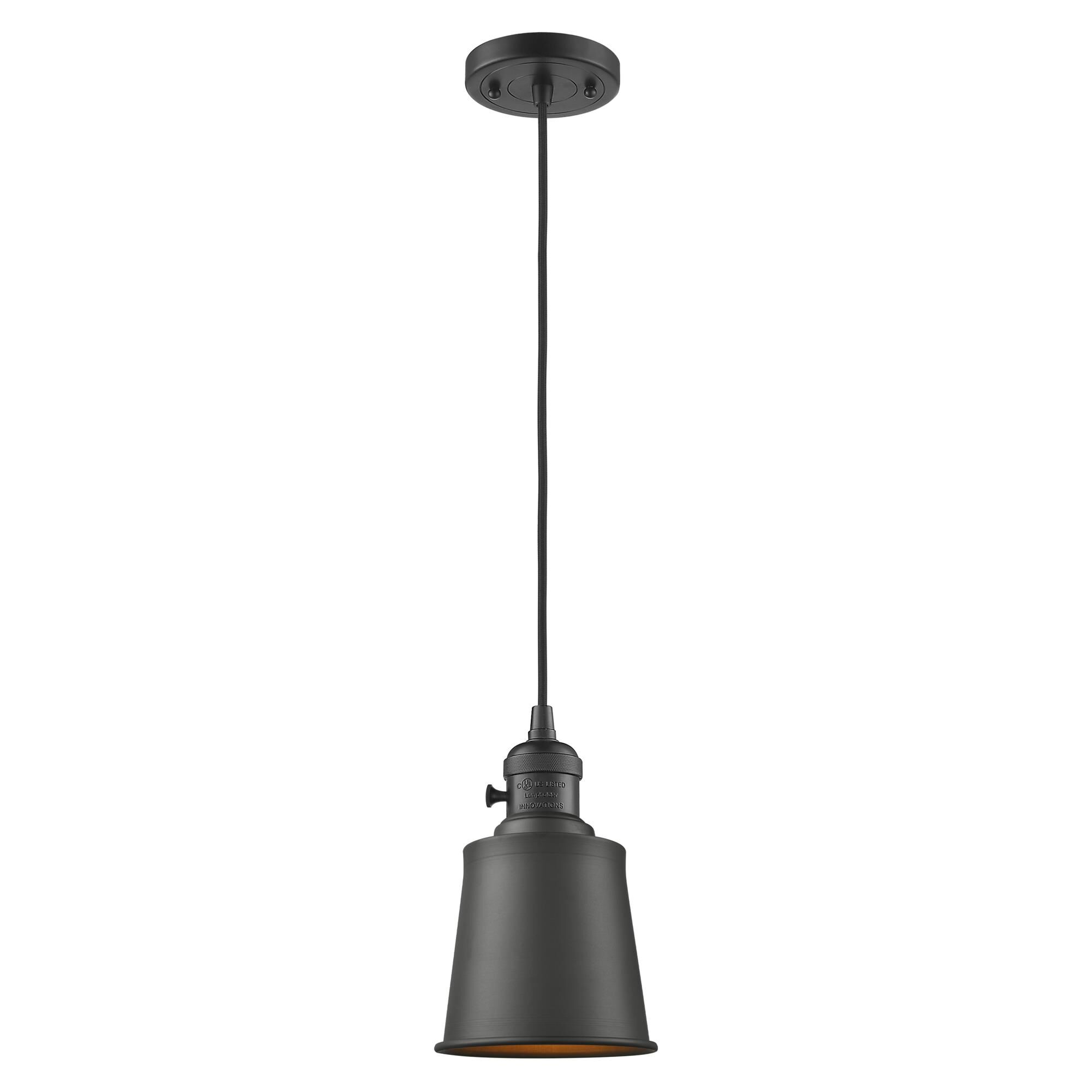 Shown in Oil Rubbed Bronze finish and Oil Rubbed Bronze shade