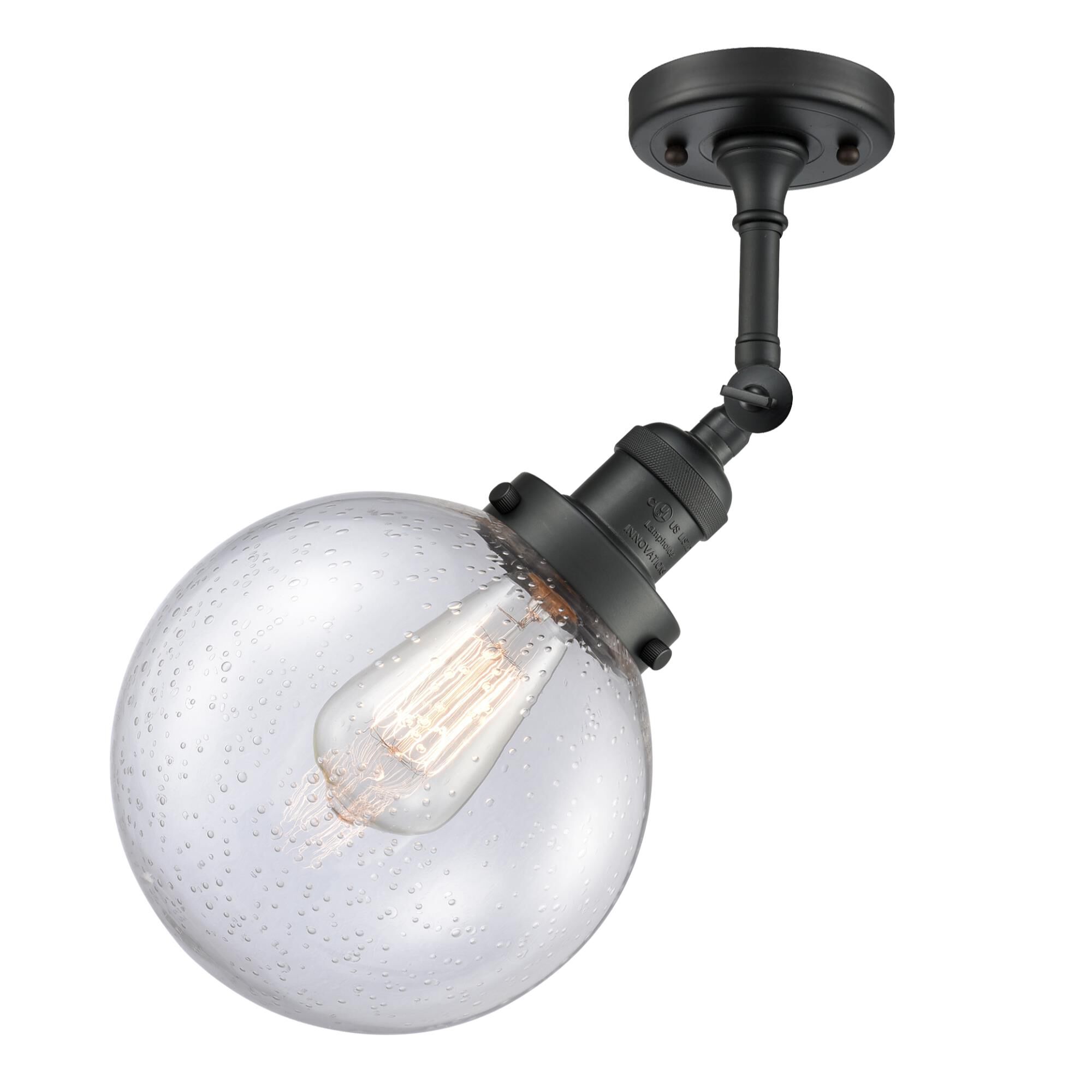 Bruno Marashlian Beacon 8 Inch 1 Light Semi Flush Mount by Innovations Lighting