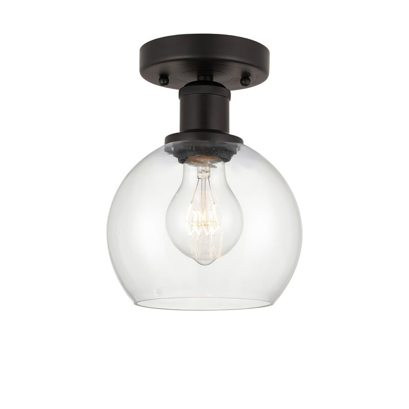 Bruno Marashlian Athens 6 Inch 1 Light Semi Flush Mount by Innovations Lighting