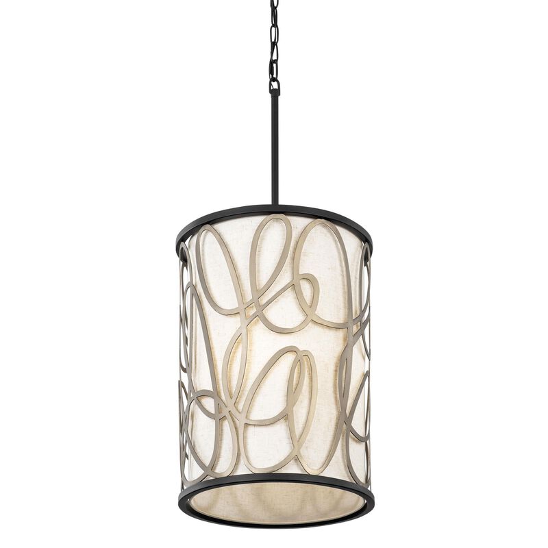 Ron Henderson Scribble Cage Pendant by Varaluz
