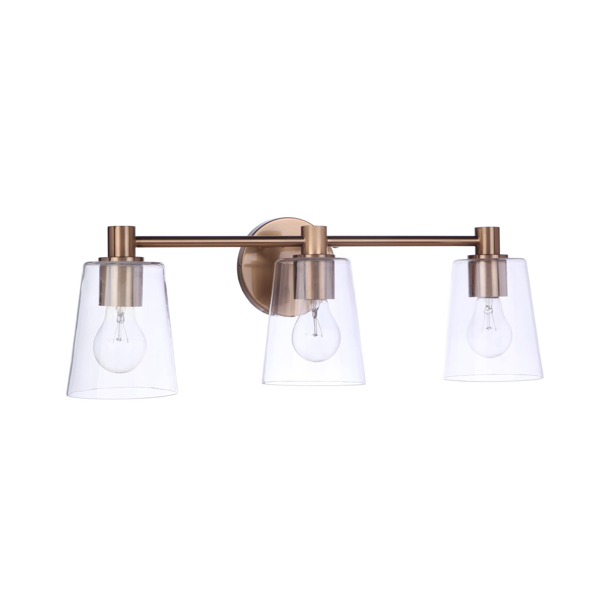 Shown in Satin Brass finish