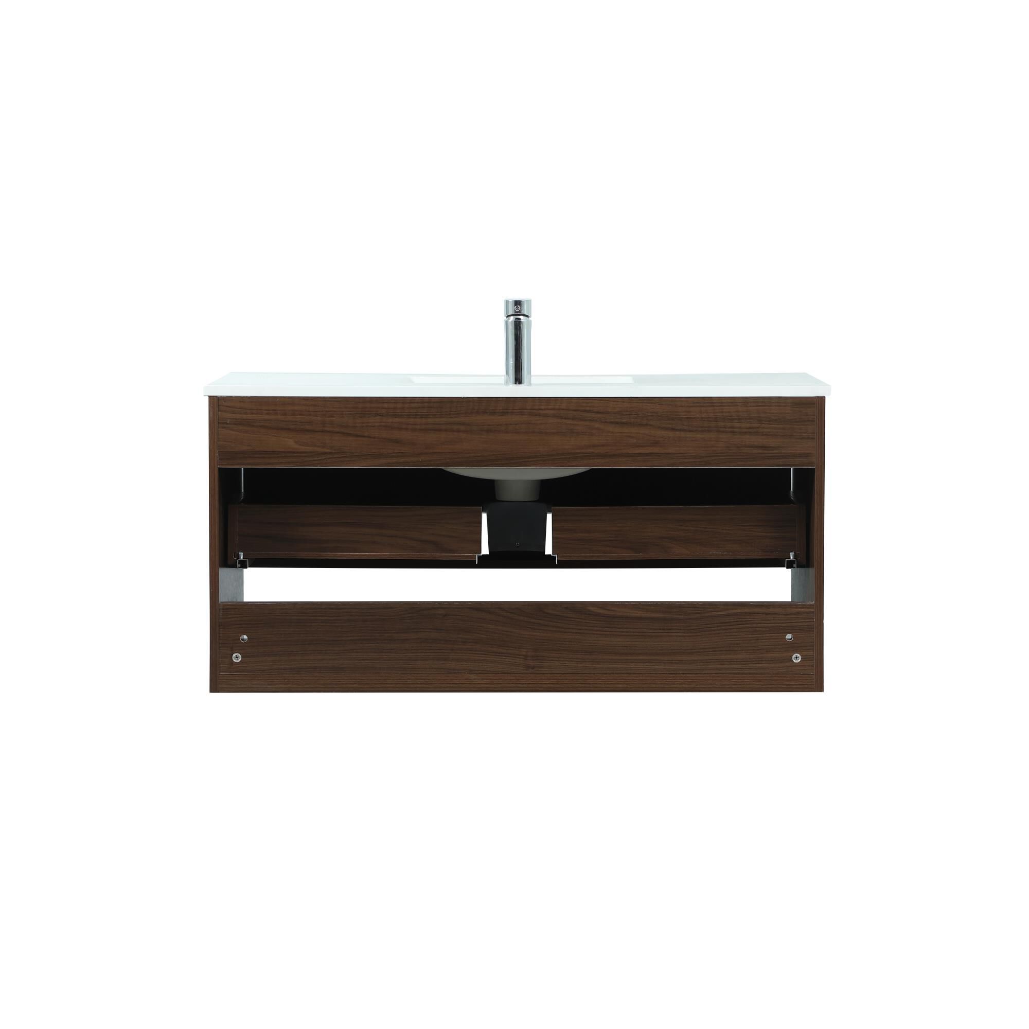 Shown in Walnut finish