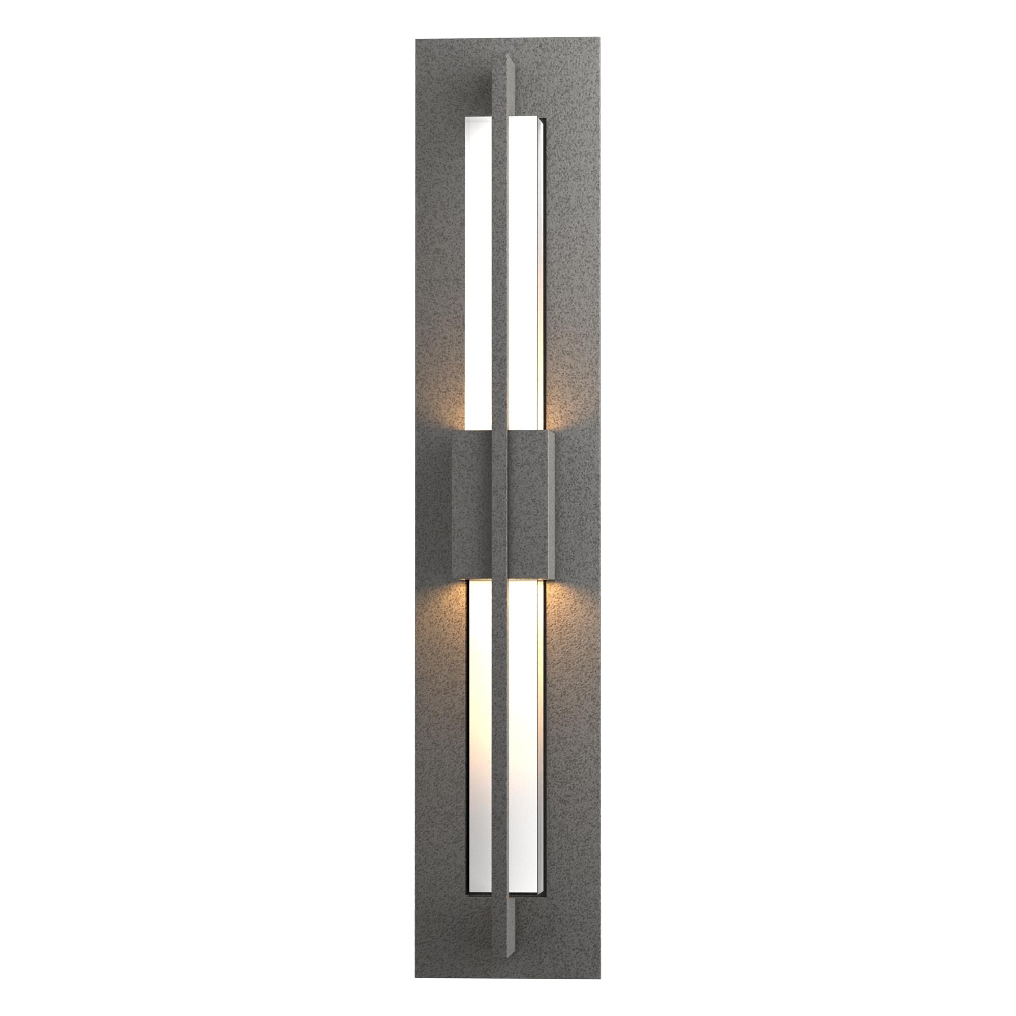 Shown in Natural Iron finish and Clear  glass