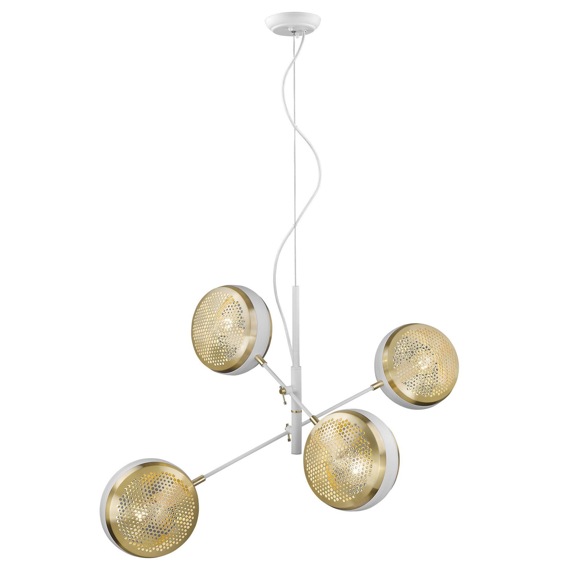 Tholos 39 Inch 4 Light Multi Light Pendant by Trend Lighting