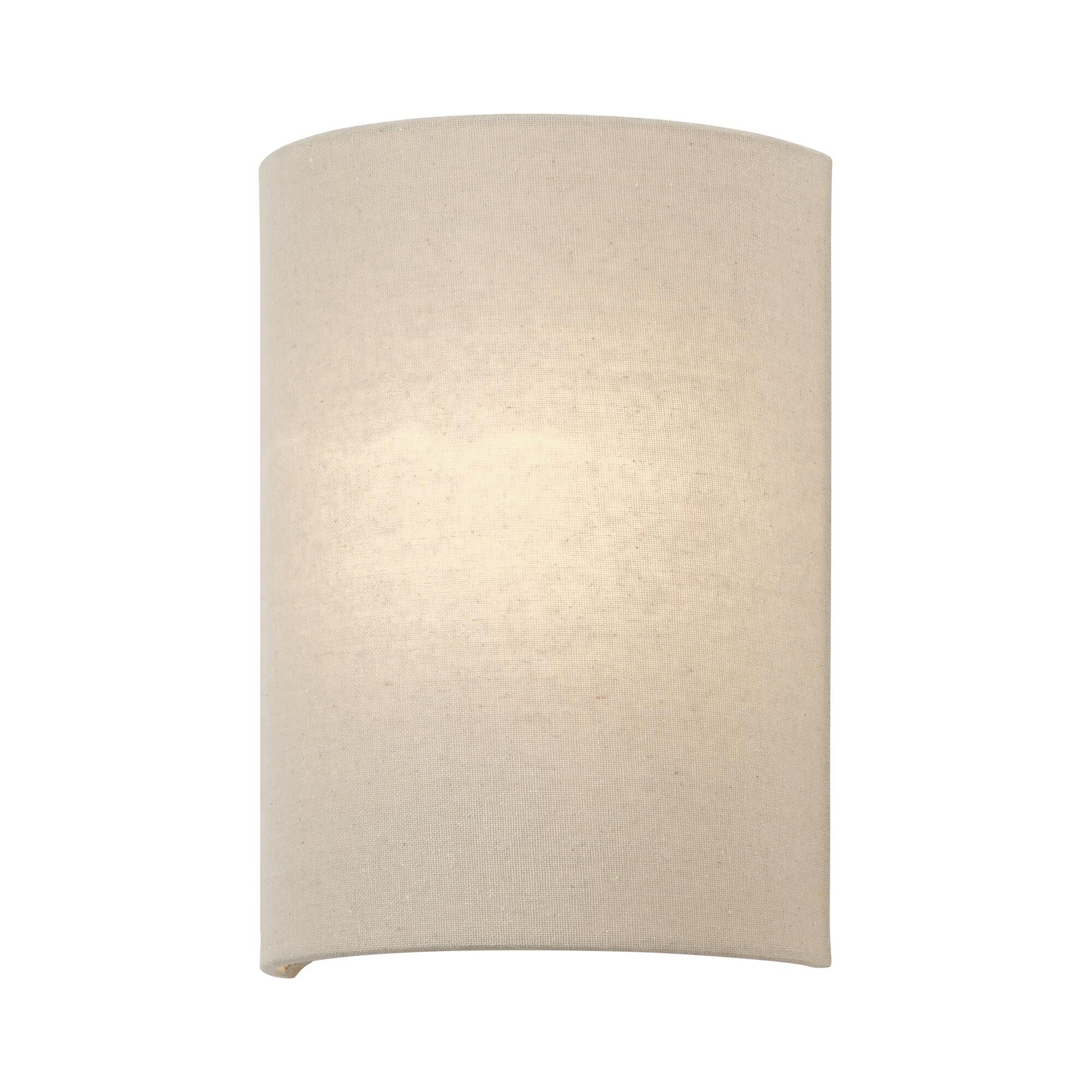 Shown in Antique Gold Leaf finish and Hand Crafted Parchment Color Hardback Fabric shade