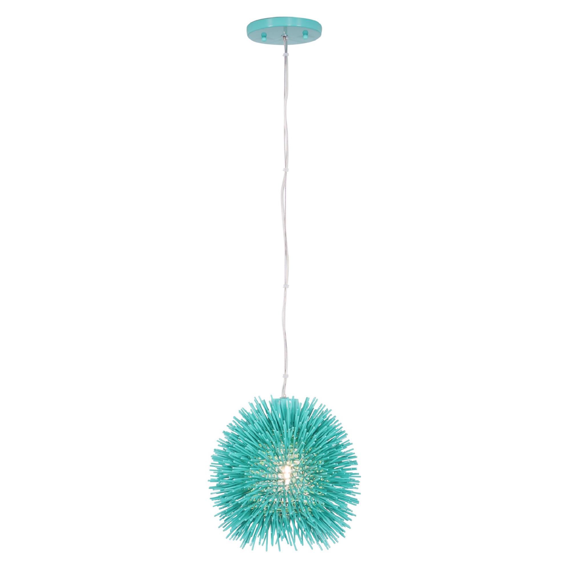 Shown in Aqua Velvet finish and Recycled Steel shade