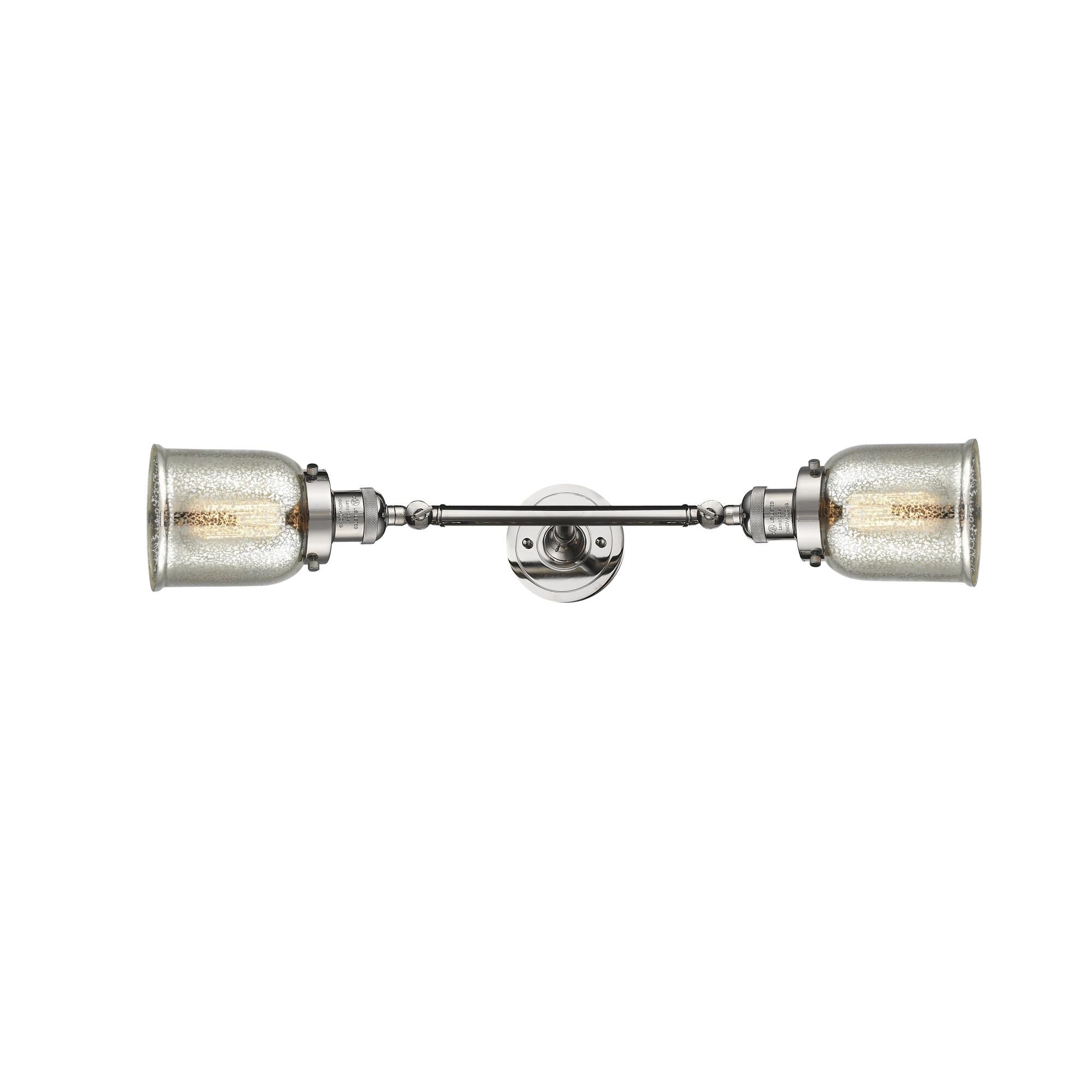 Bruno Marashlian Small Bell 16 Inch 2 Light Bath Vanity Light by Innovations Lighting