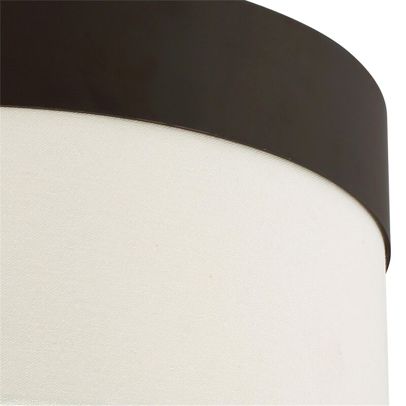 Libby Langdon Grayson 16 Inch 3 Light Flush Mount by Crystorama