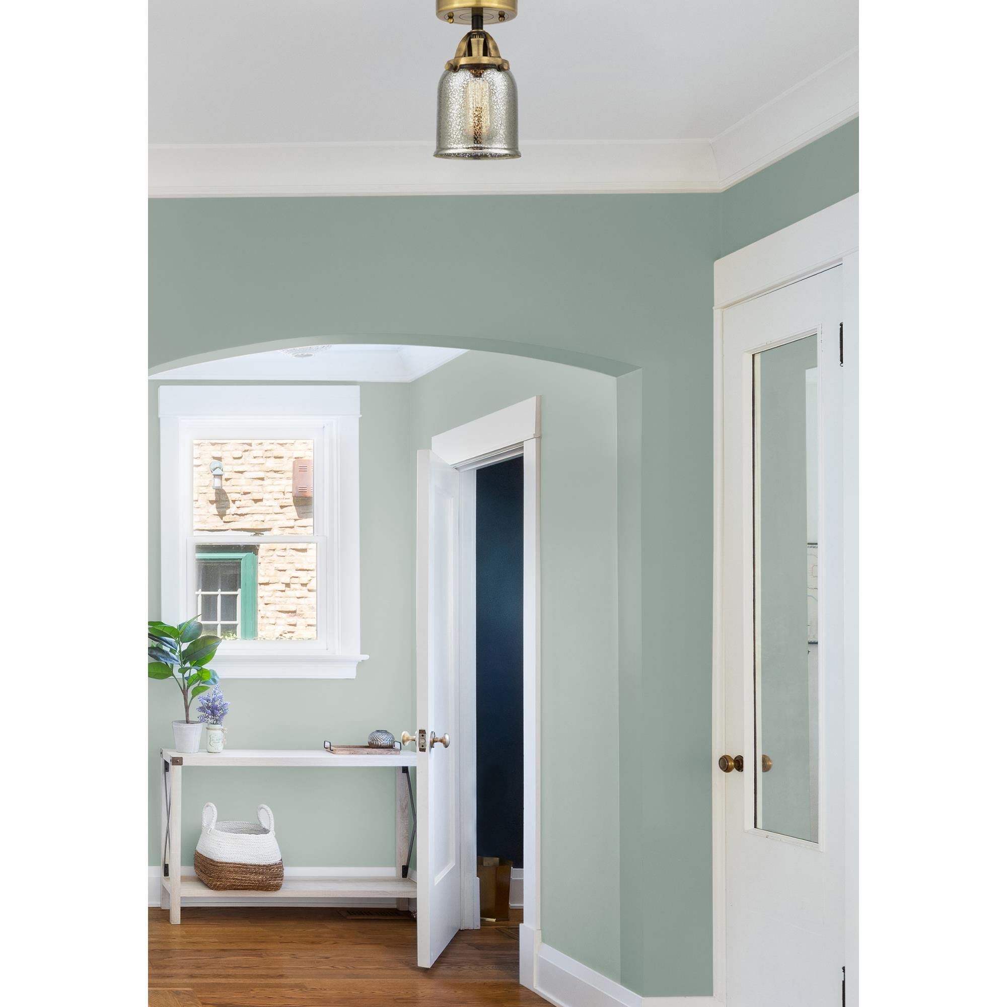 Bruno Marashlian Bell 5 Inch 1 Light Semi Flush Mount by Innovations Lighting