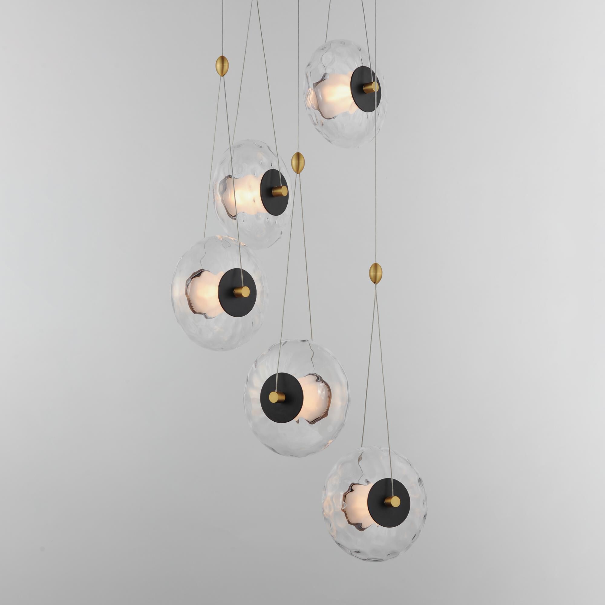 Amulet 20 Inch Multi Light Pendant by ET2 Lighting