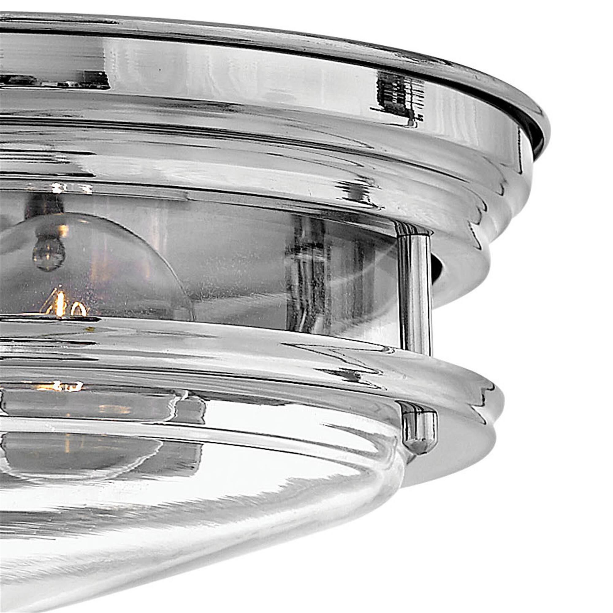 Hadley 12 Inch 2 Light Flush Mount,