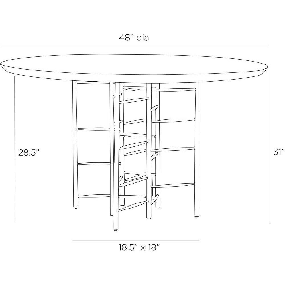 Enito 48 Inch Accent Table by Arteriors Home