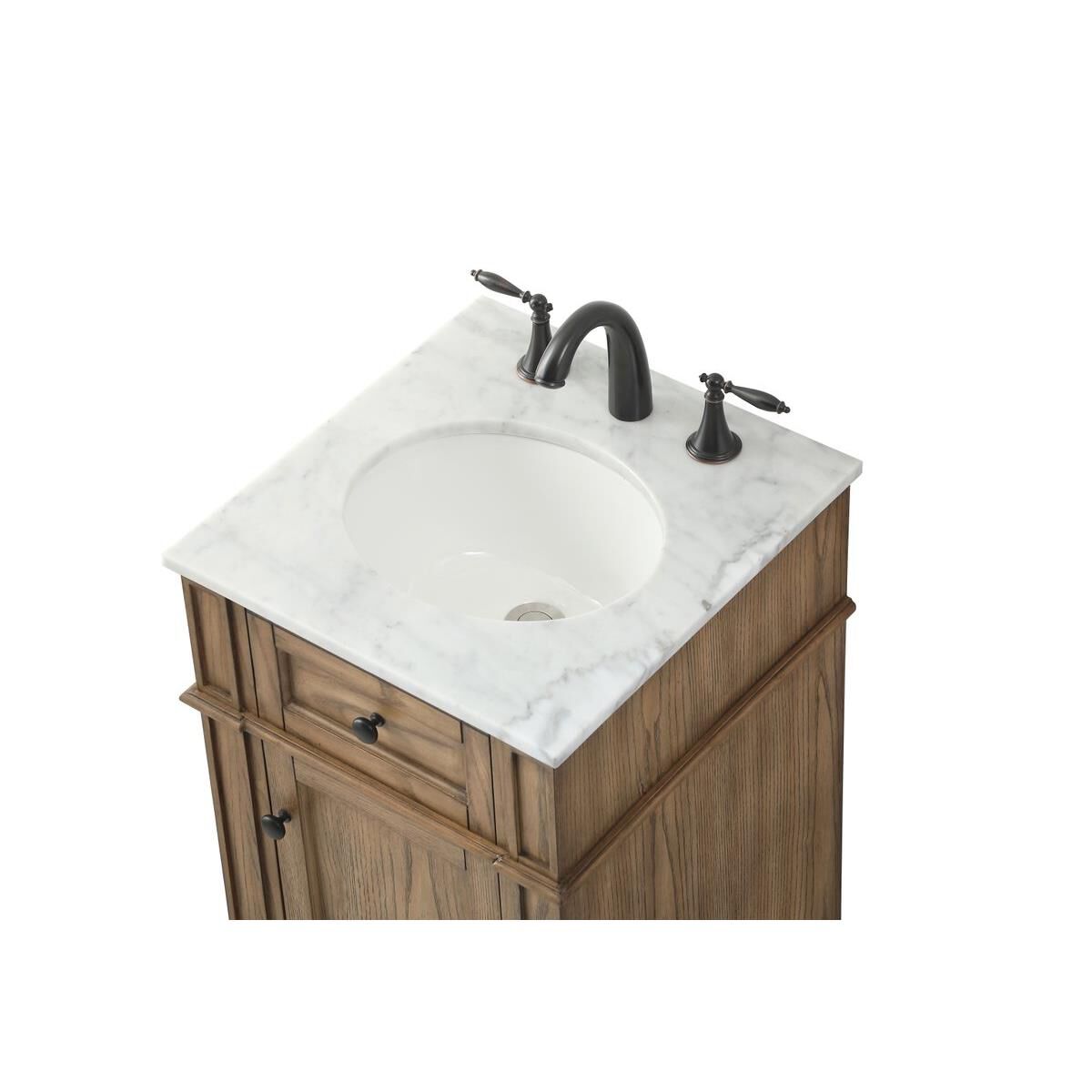 Shown in Driftwood finish