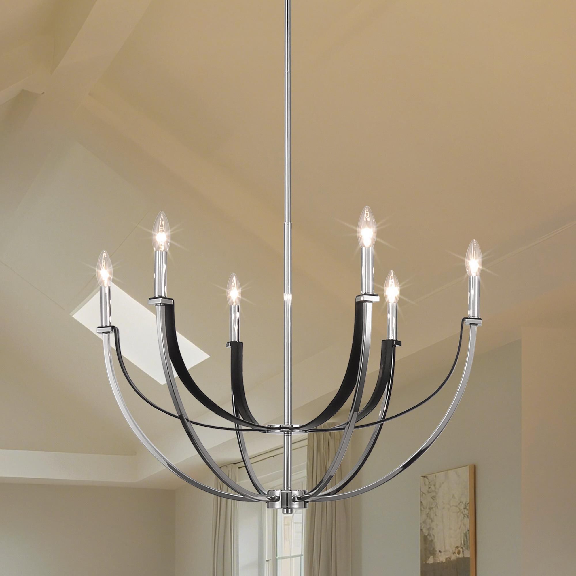 Sussex 29 Inch Chandelier by Eglo Lighting